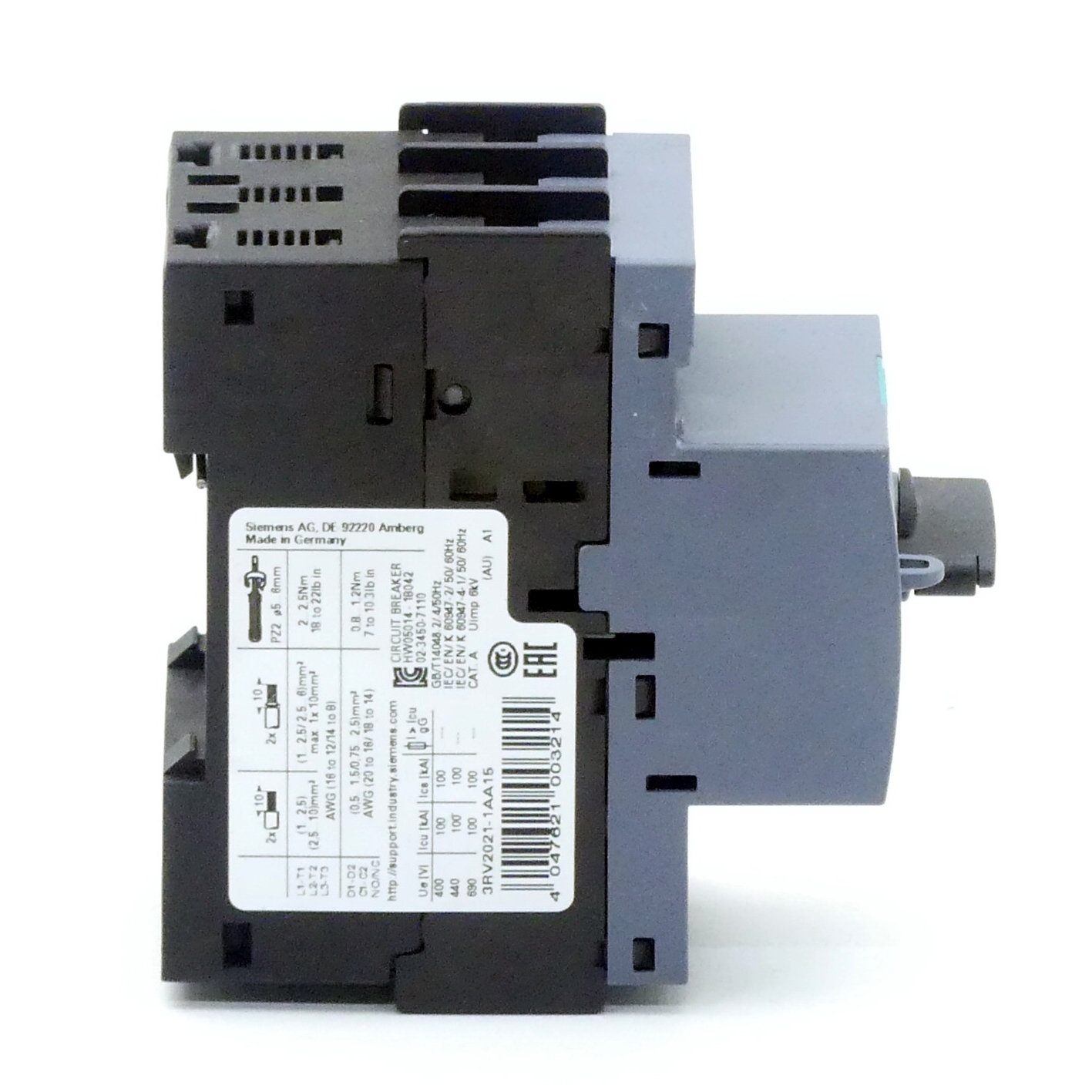 Circuit breaker 3RV2021-1AA15 