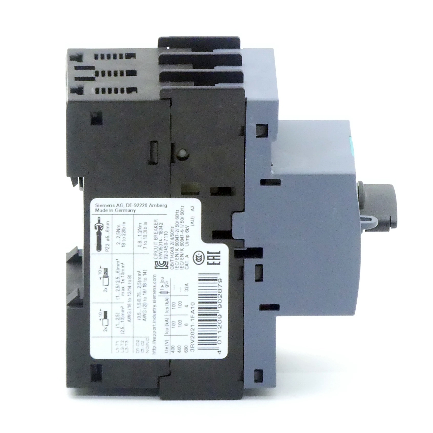 Leistungsschalter 3RV2021-1FA10 