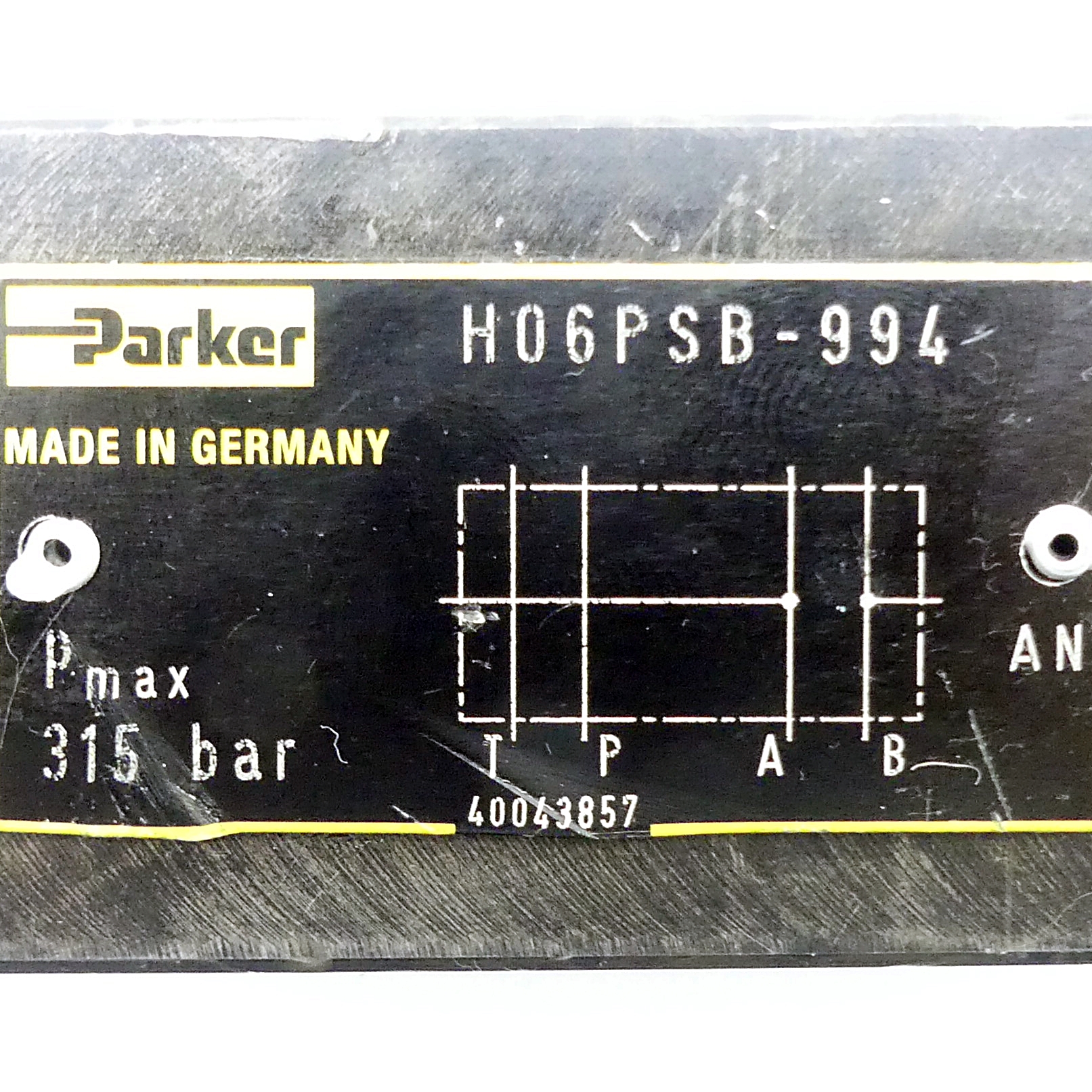 Druckschalter ASB100AF1A4 mit Zwischenplatte H06PSB-994 
