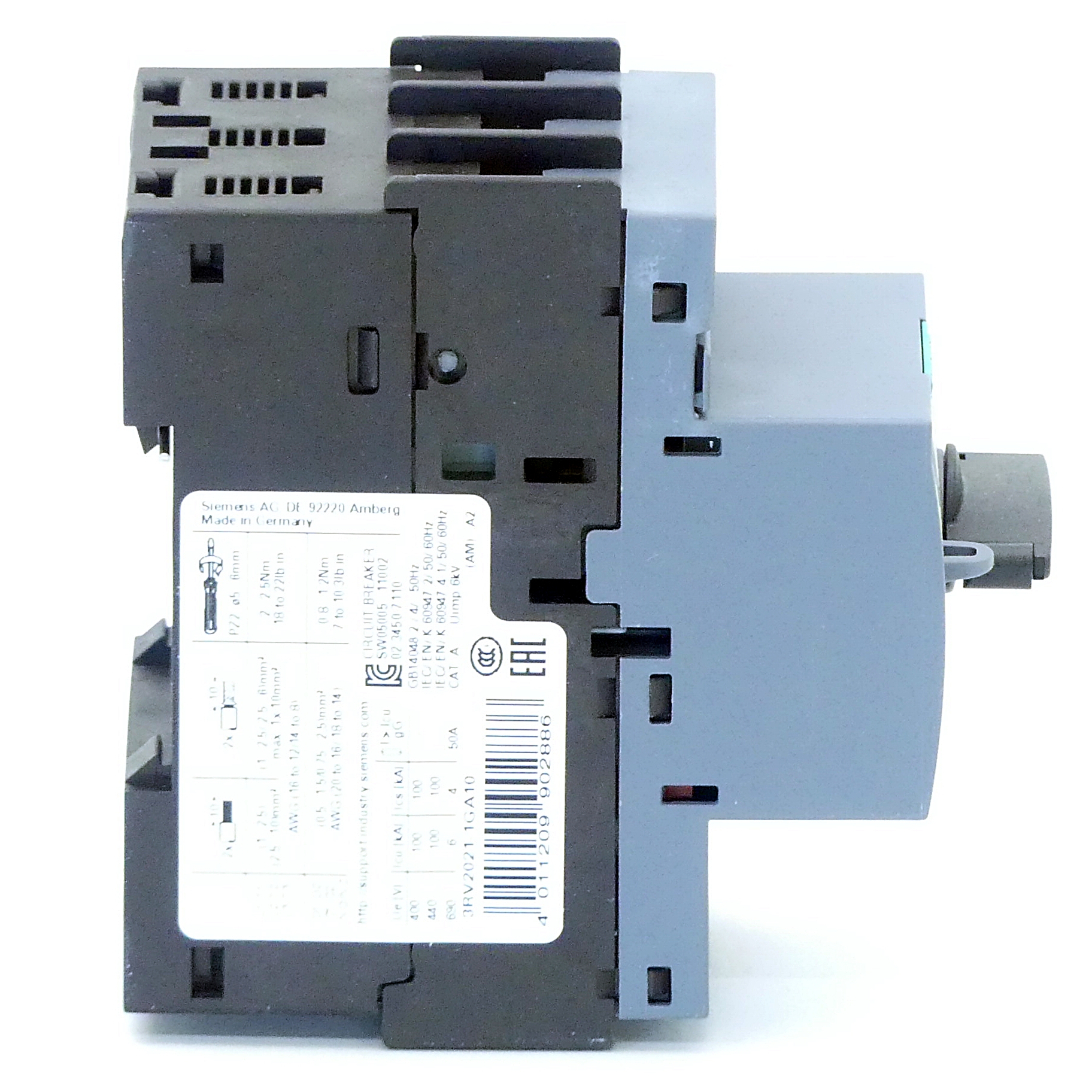 Leistungsschalter 3RV2021-1GA10