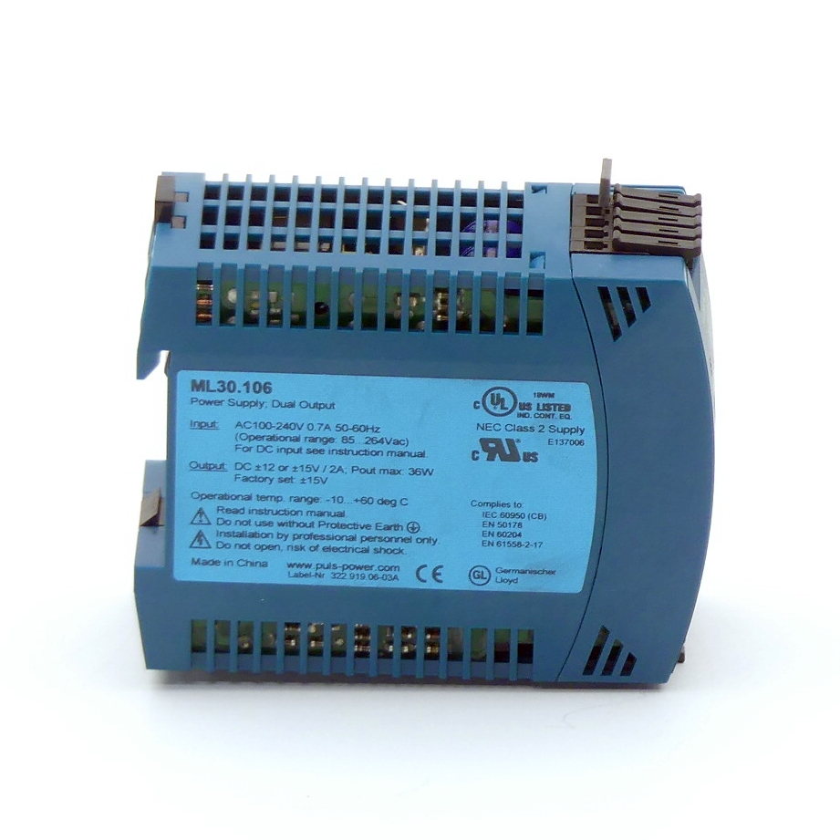 DIN rail power supply ML30.106