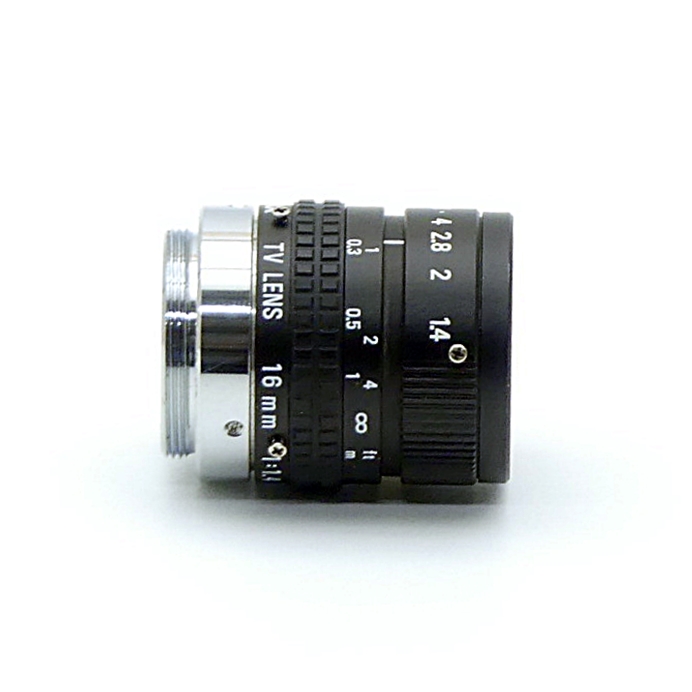 TV Objective lens 1:1.4 / 16 mm