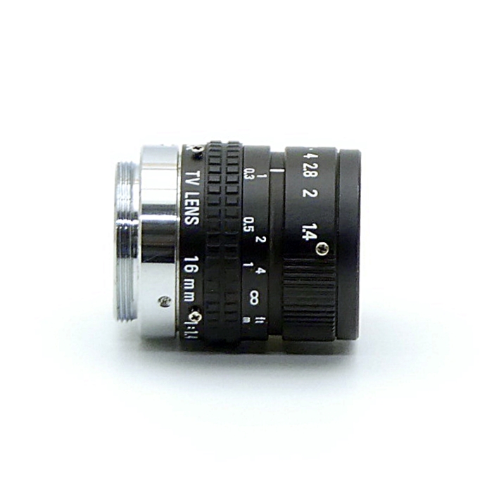 TV Objective lens 1:1.4 / 16 mm 