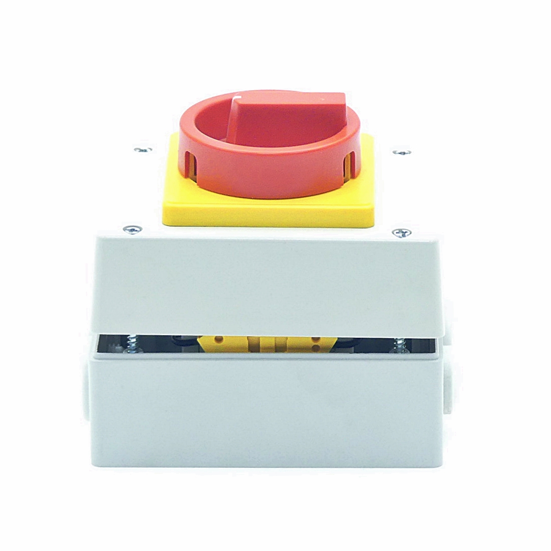 Main emergency-off switch, in plastic enclosure S1 011/HS-T8/2-D-MRG 