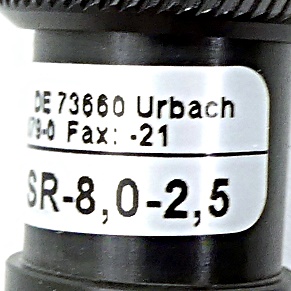 Glasfaser-Lichtleitersensor WRB 120 SR-8,0-2,5 