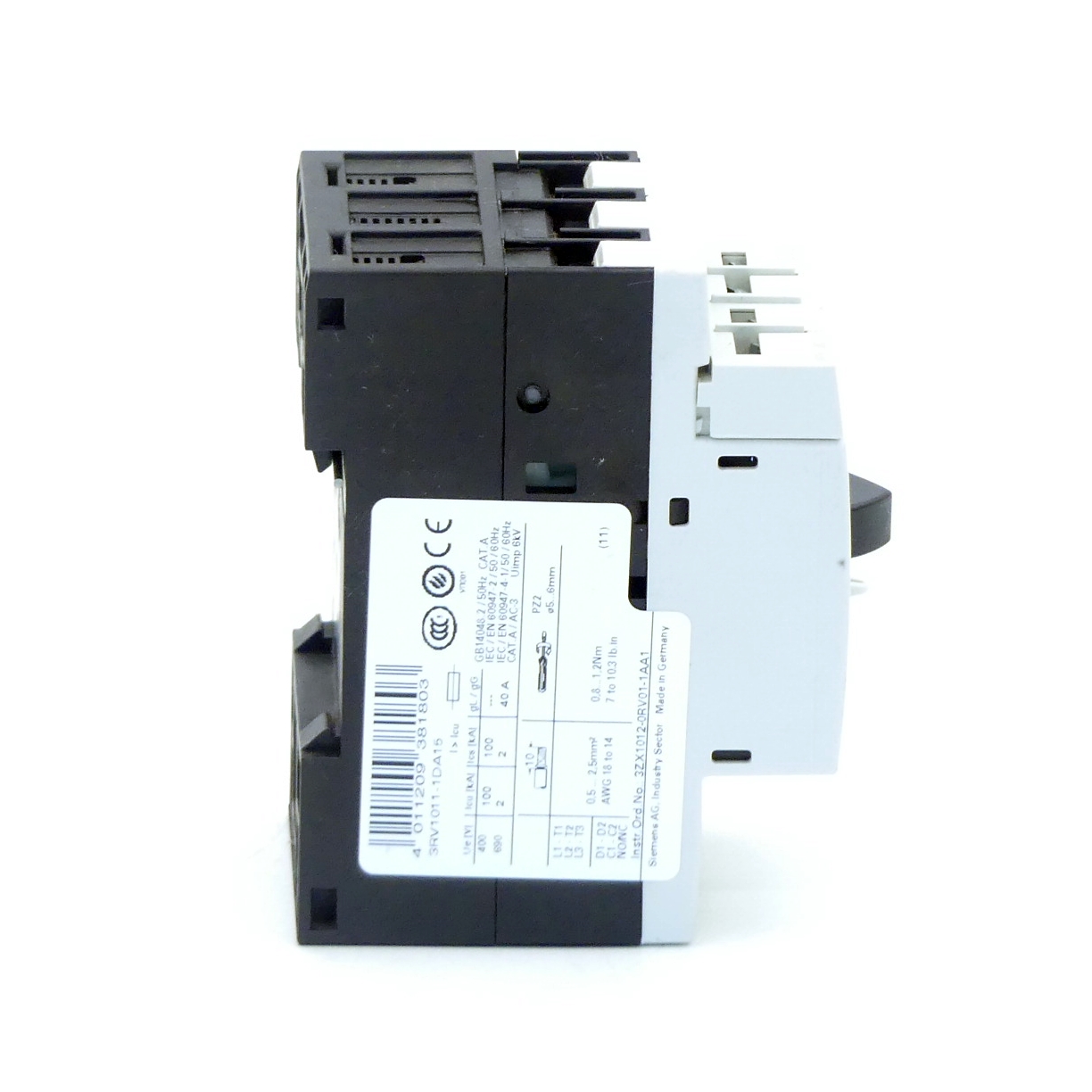 Leistungsschalter 3RV1011-1DA15 