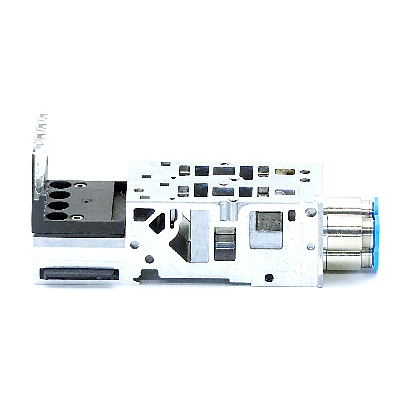 Sub-base VMPA2-FB-AP-2-1 with electronics module VMPA2-FB-EMG-4 