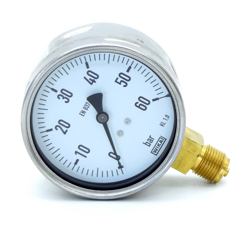 Pressure and temperature measuring device G1/2B 
