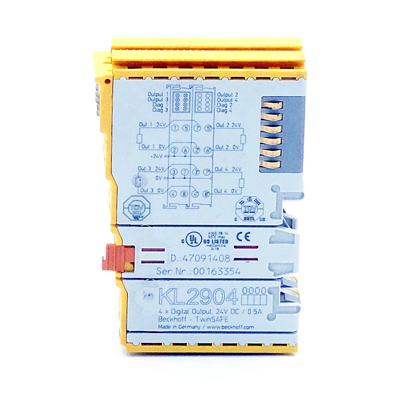 4-Channel Digital Output Terminal