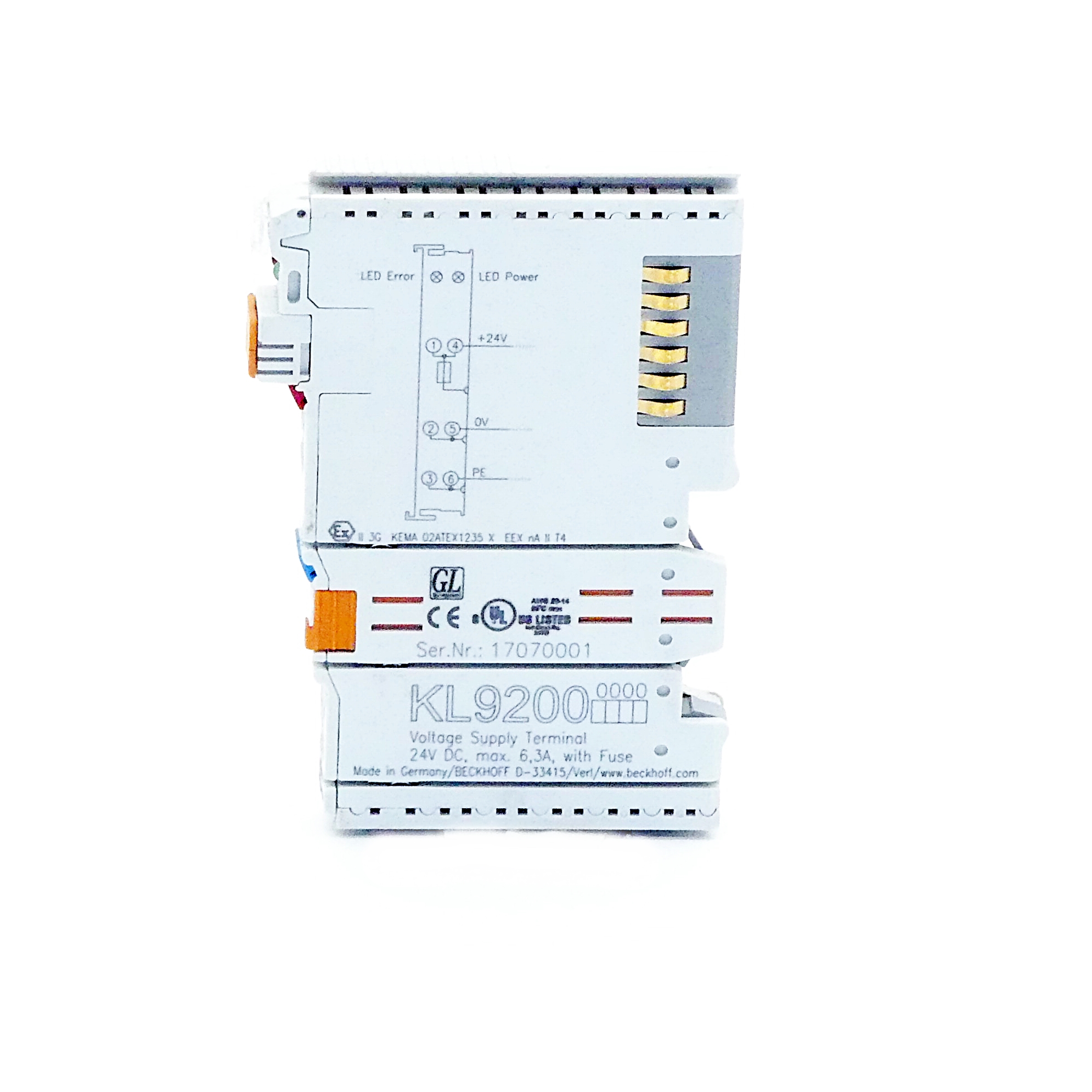 2-Channel relay output terminal 