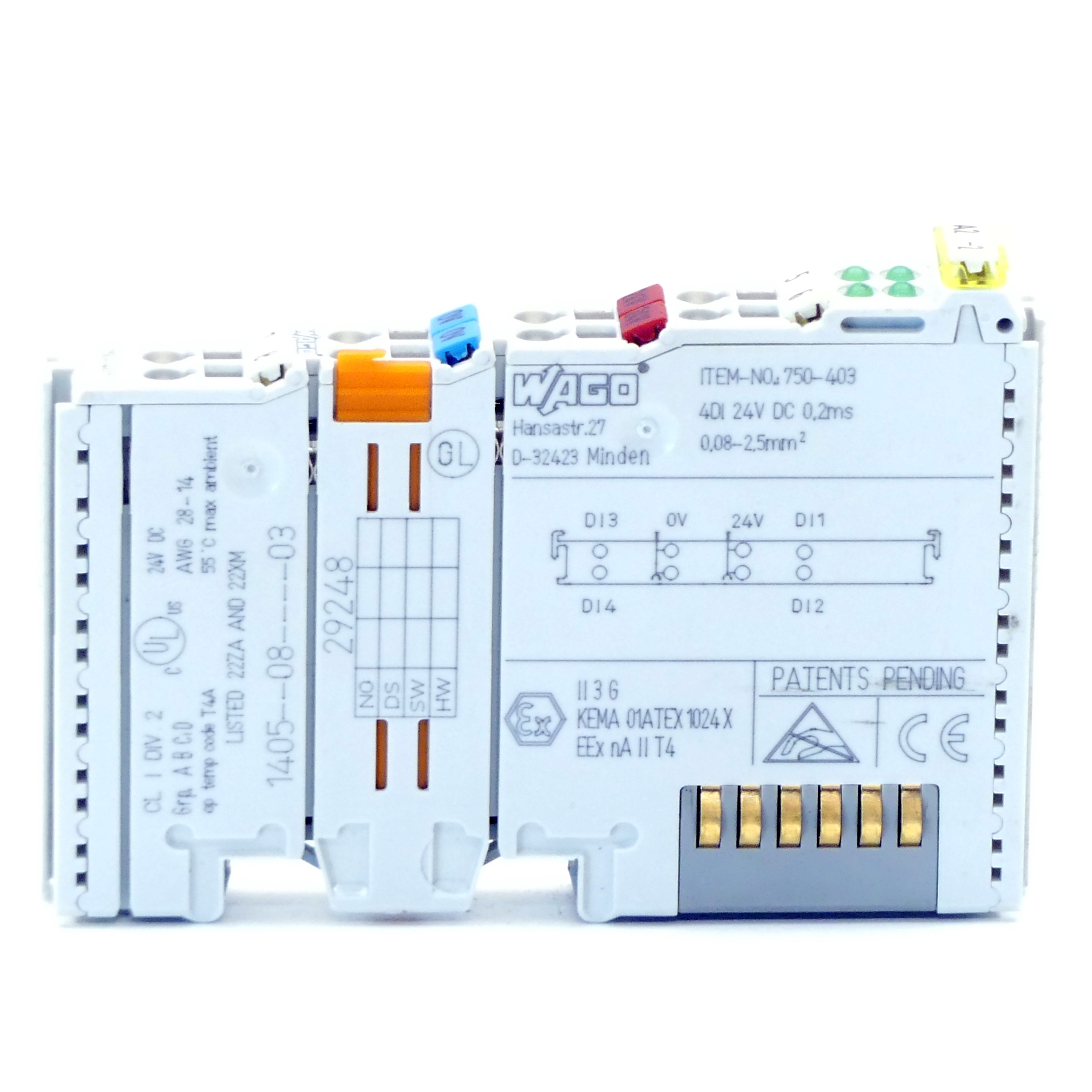 4-channel digital input