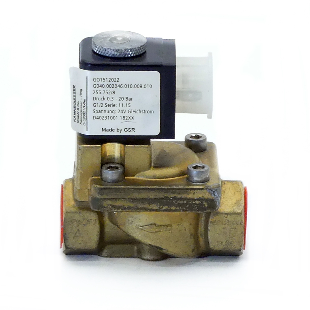 Servo-Controlled Solenoid Valve GO1512022