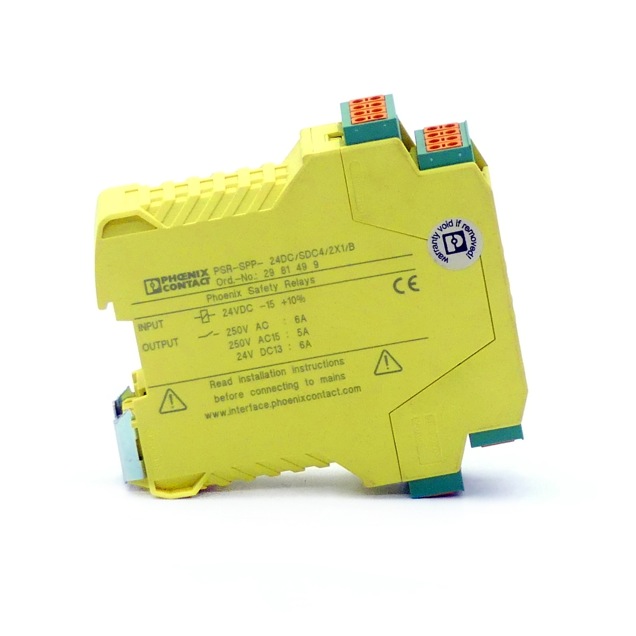 Safety Relay PSR-SPP-24DC/SDC4/2X1/B