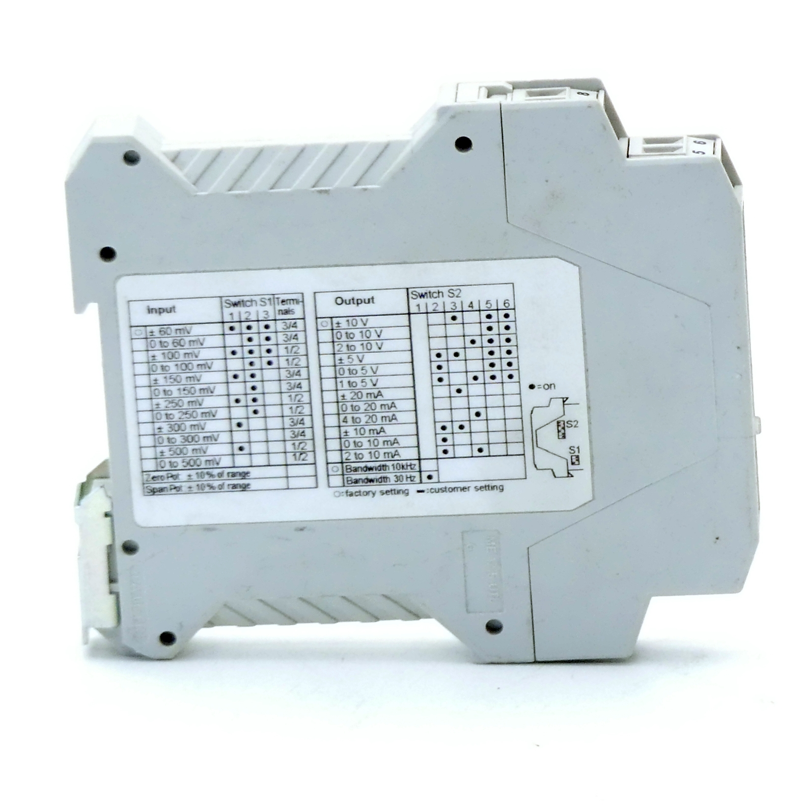 Isolation amplifier