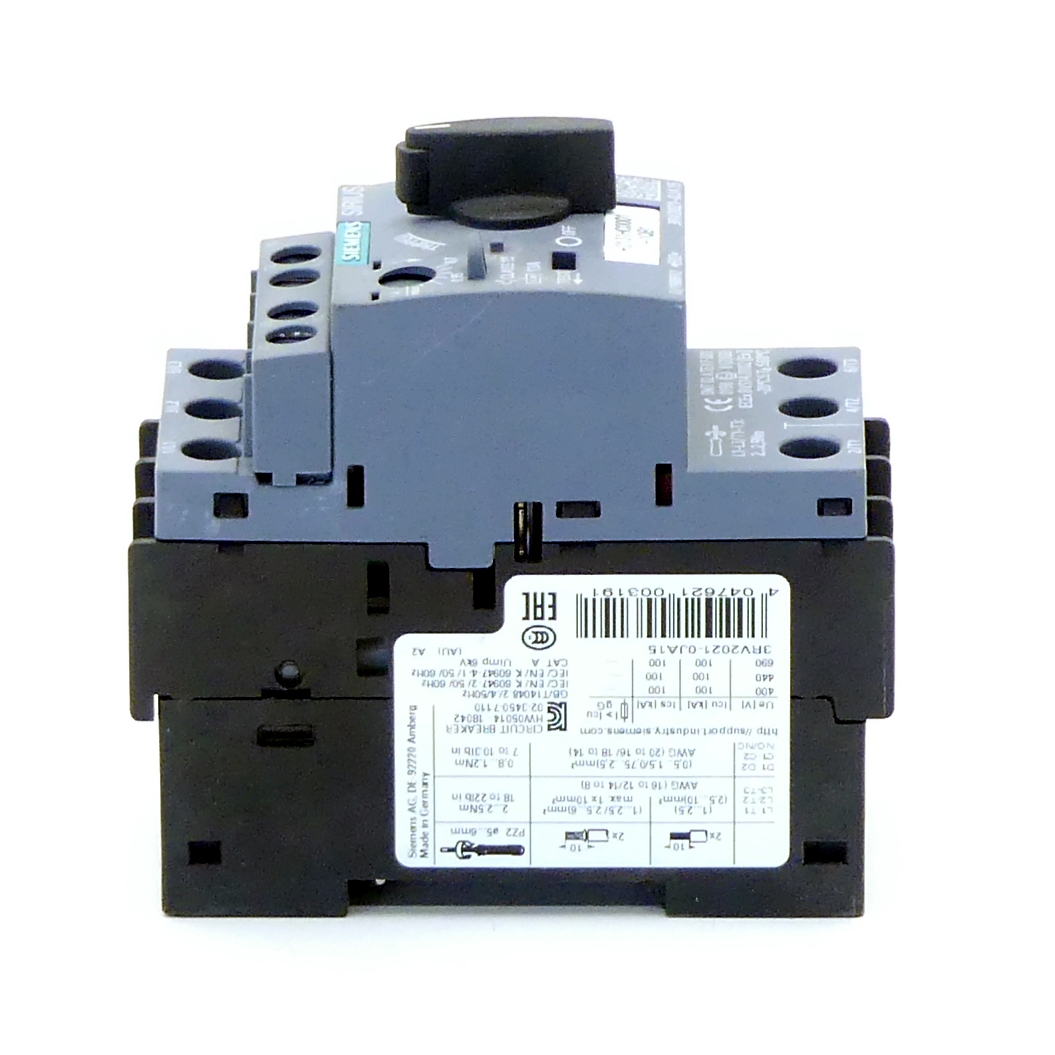 Circuit breaker 3RV2021-0JA15