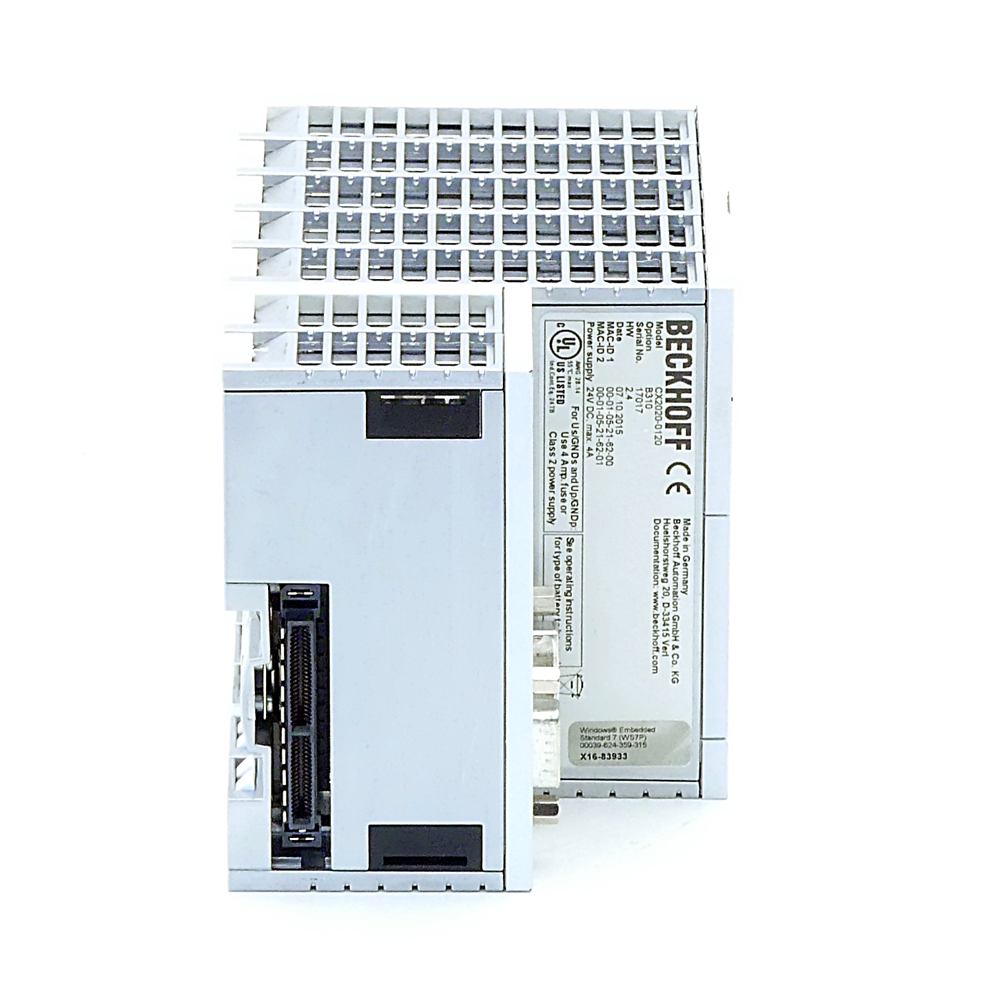 Basic CPU module  New FS