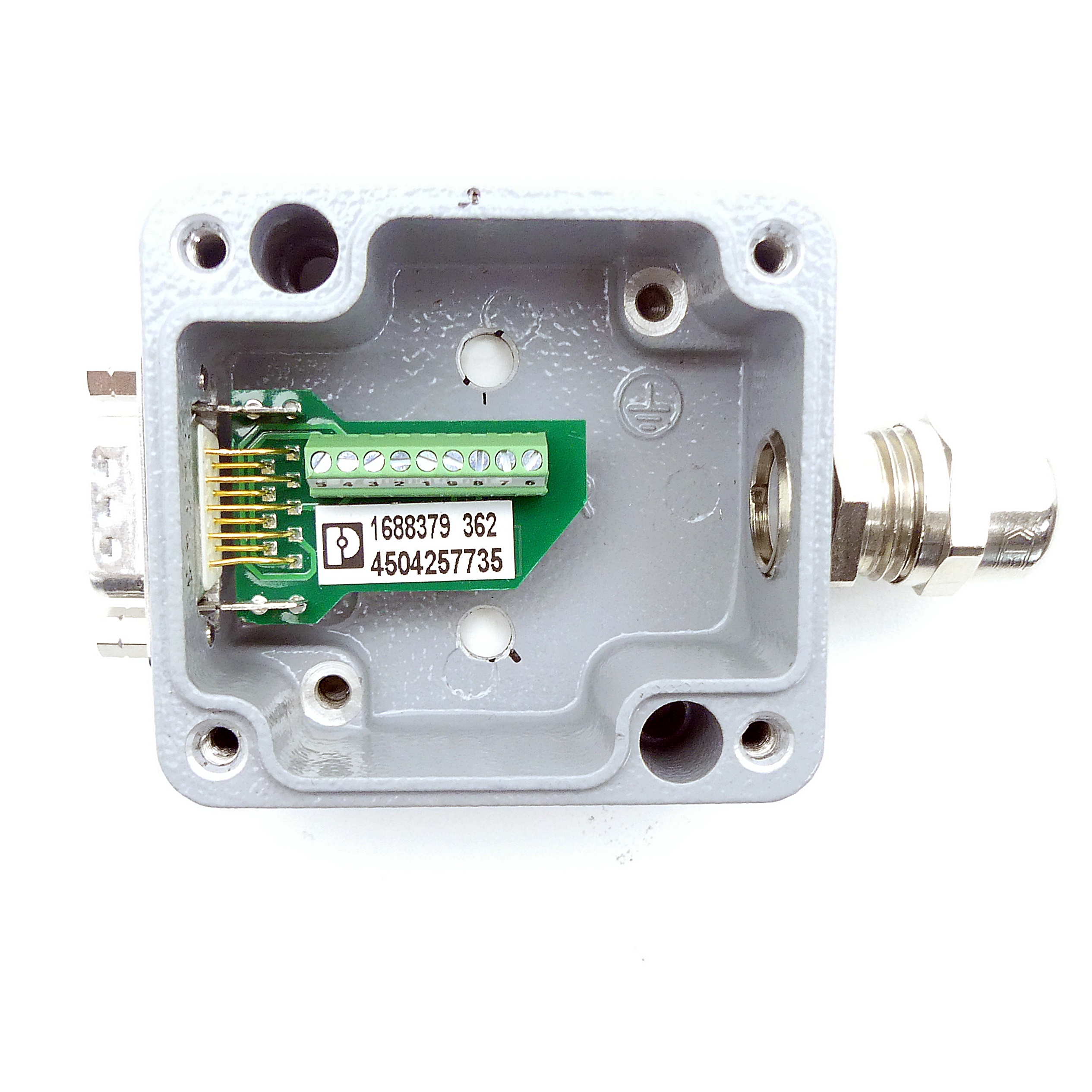 Connector with housing