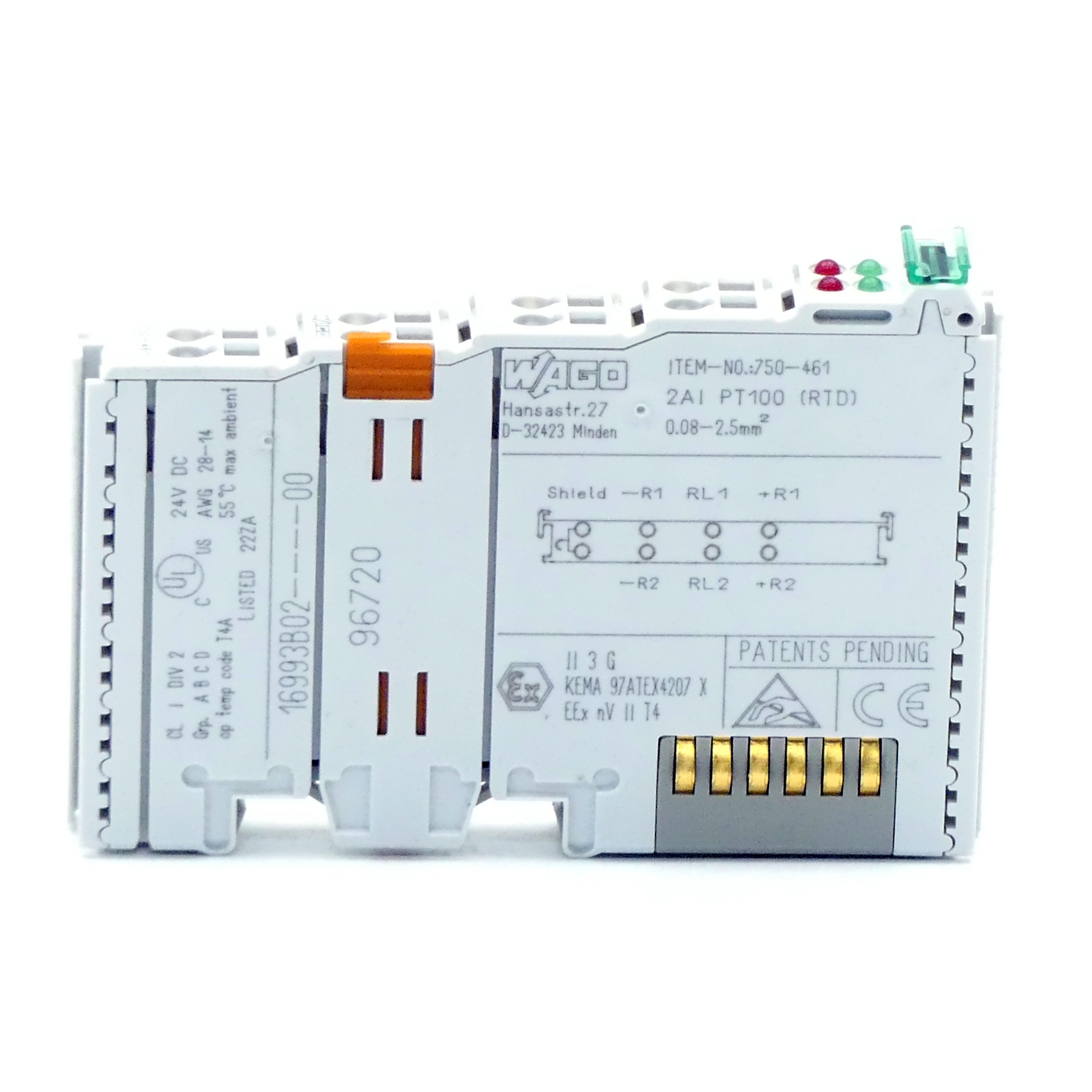 2-channel analog input 