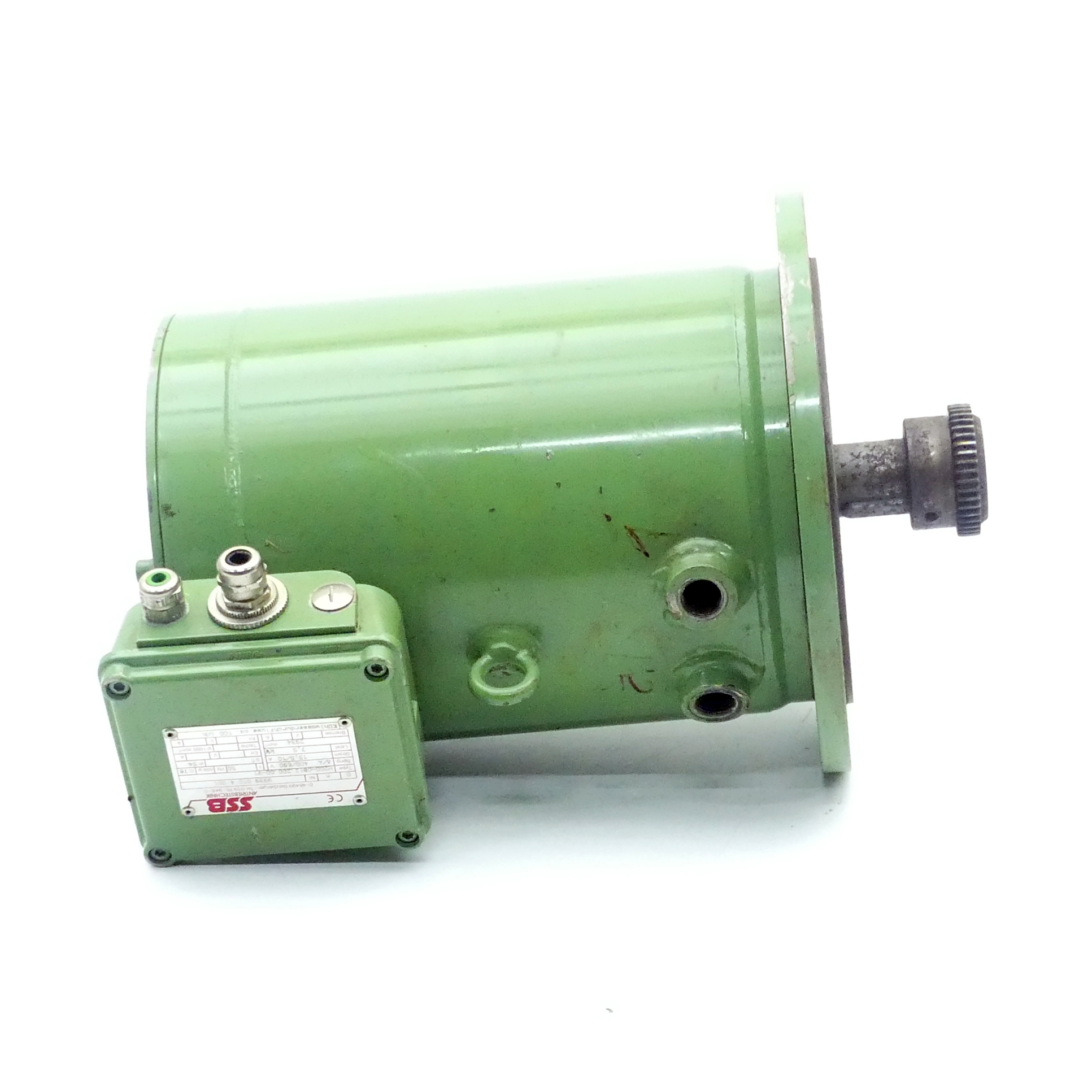Wassergekühlter Drehstrommotor H20D-0812.200.00-V1