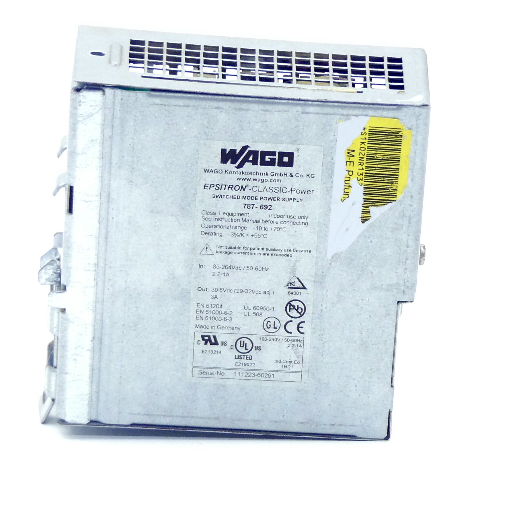 Hutschienen-Netzteil  