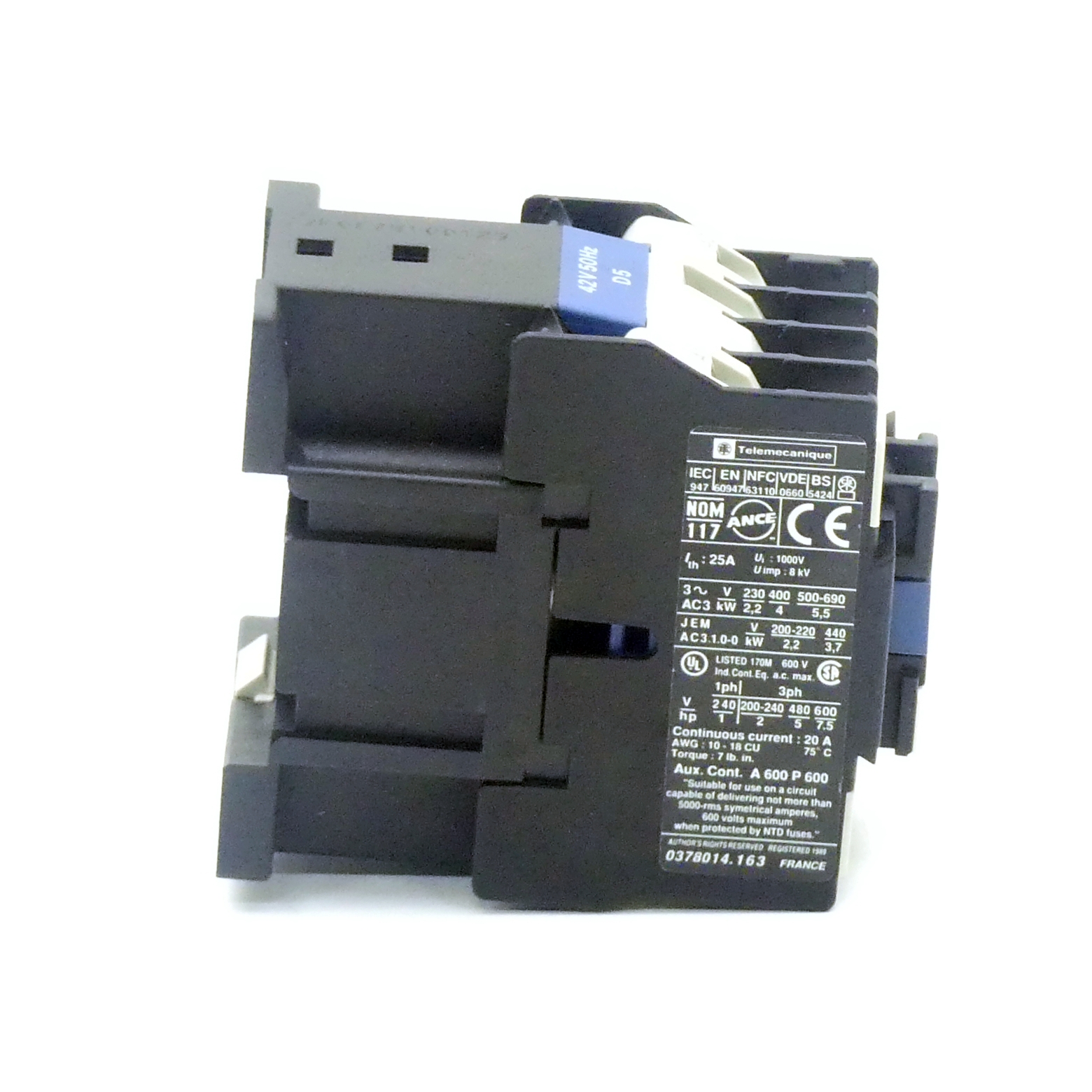 power contactor LC1 D0910D5 