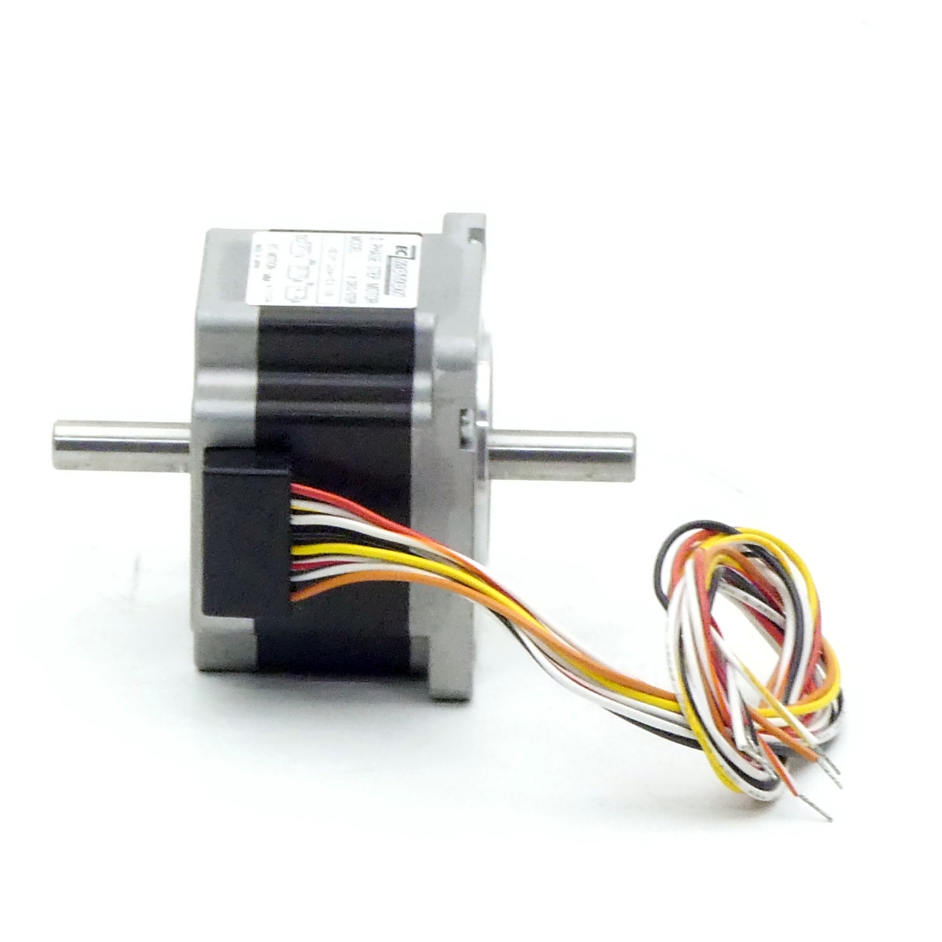 NEMA24 2-phase stepper motor 1.8° 0.85Nm Strands: 8 3.0A 2 shaft ends: 8mm  