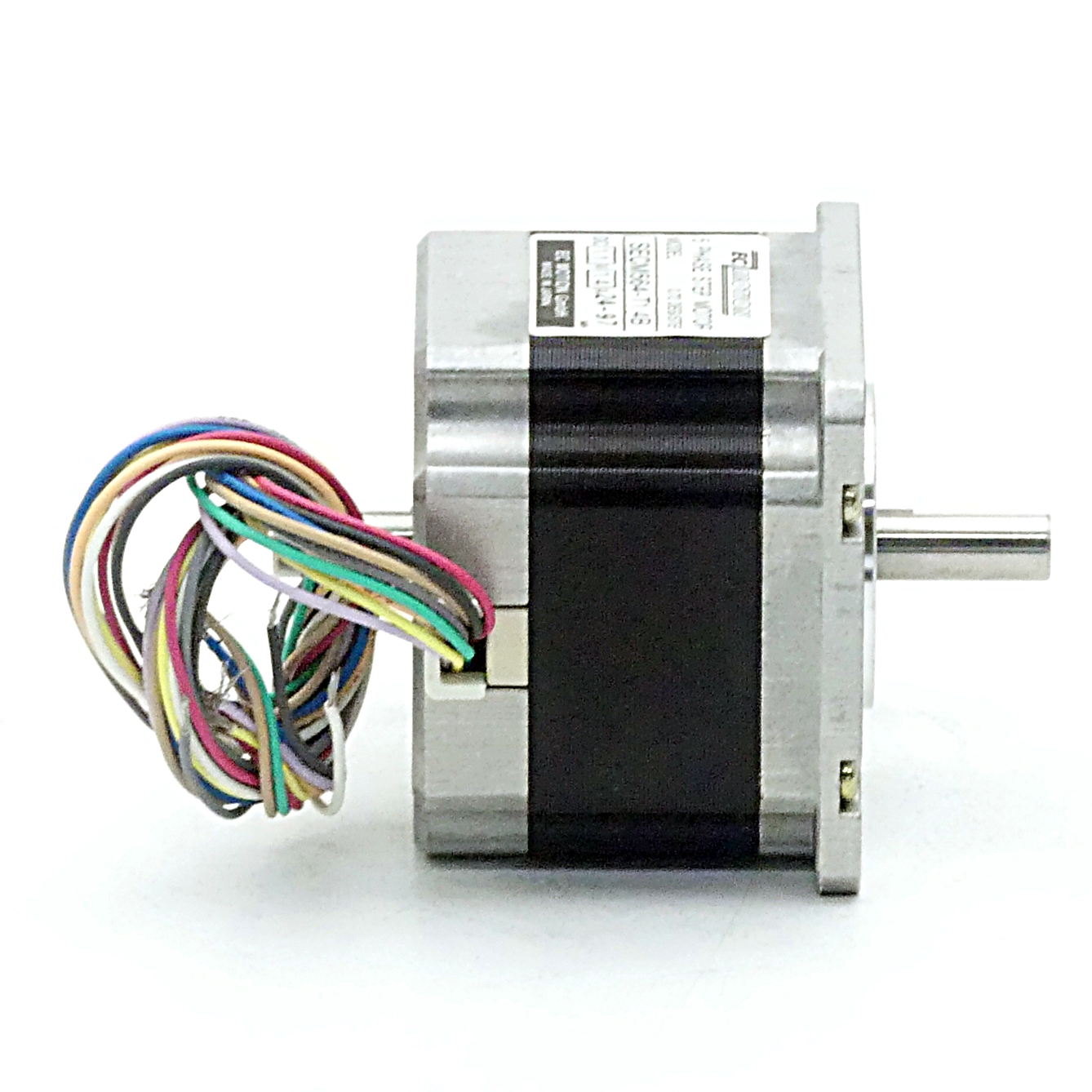 SIZE60 5-Phasen-Schrittmotor 0.72° 0.42Nm Anschlußkasten 1.4A 2-Wellenenden:8mm  