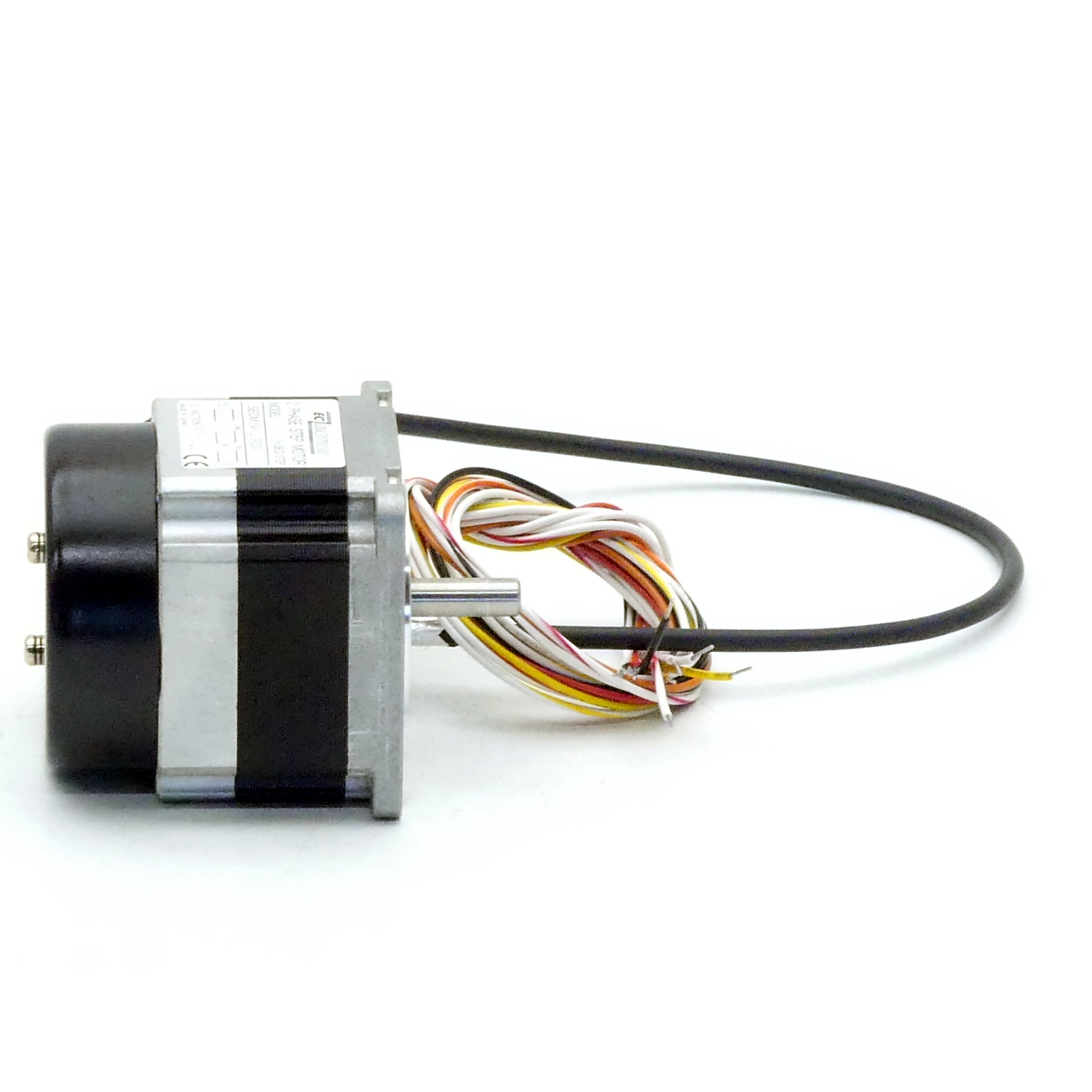 NEMA23 2-Phasen-Schrittmotor 1.8° 0.39Nm Litzen:8 2.0A Frontwelle:6.35mm Encoder Line Driver  