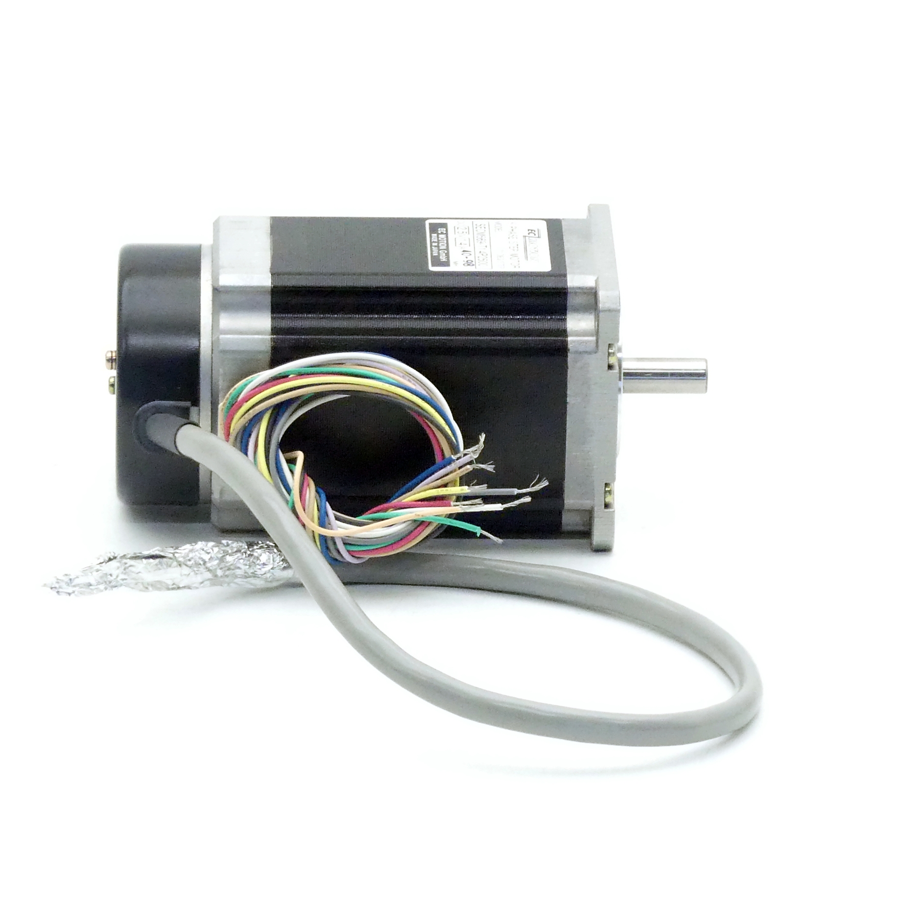 SIZE60 5-phase stepper motor 0.72° 1.66Nm Junction box 1.4A Front shaft: 8mm Encoder line driver  