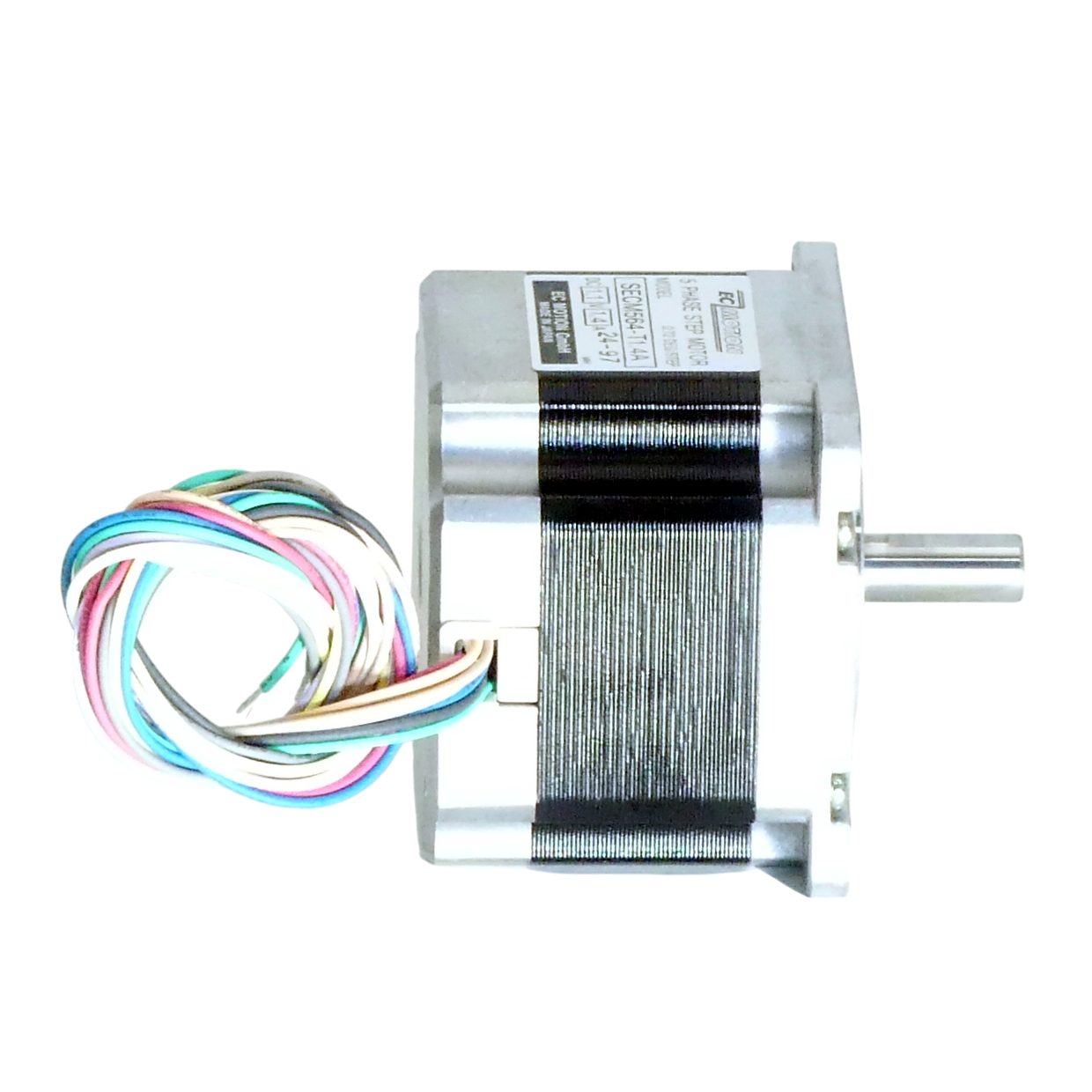 SIZE60 5-phase stepper motor 0.72° 0.42Nm Connection box 1.4A Front shaft: 8mm  