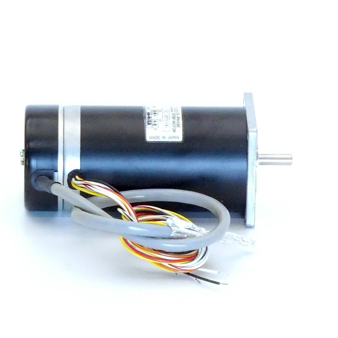 NEMA23 2-Phasen-Schrittmotor 1.8° 1.25Nm Litzen:8 2.9A Frontwelle:6.35mm Encoder Line Driver  Neu OVP