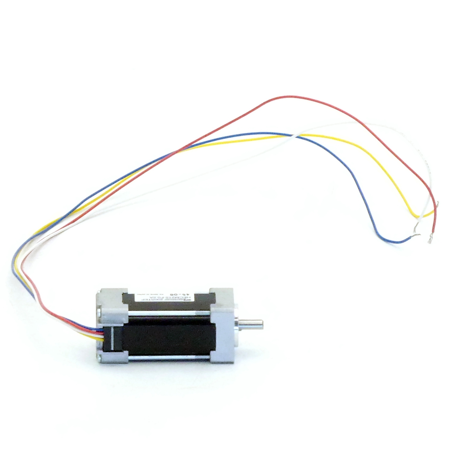 NEMA08 2-phase stepper motor 1.8° 0.032Nm Strands: 4 0.5A Front shaft: 4mm  
