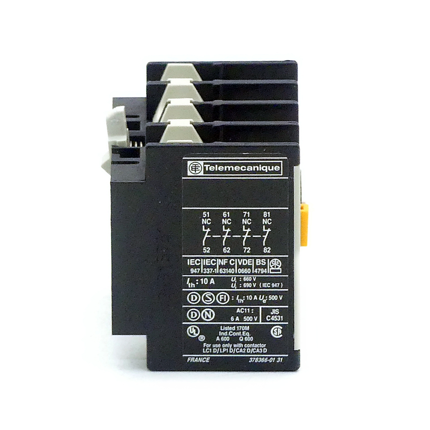 Hilfsschalterblock LA1DN04 Neu OVP