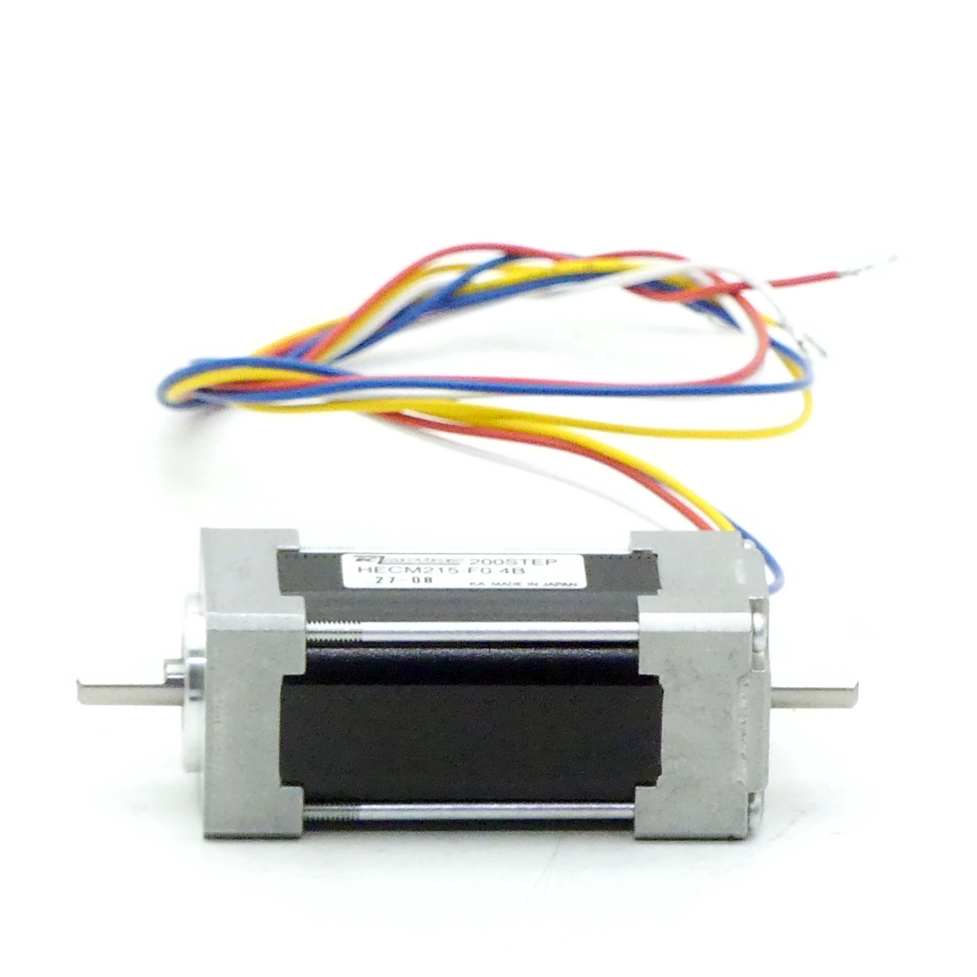 NEMA08 2-phase stepper motor 1.8° 0.032Nm Strands: 4 0.35A 2 shaft ends: 4mm  