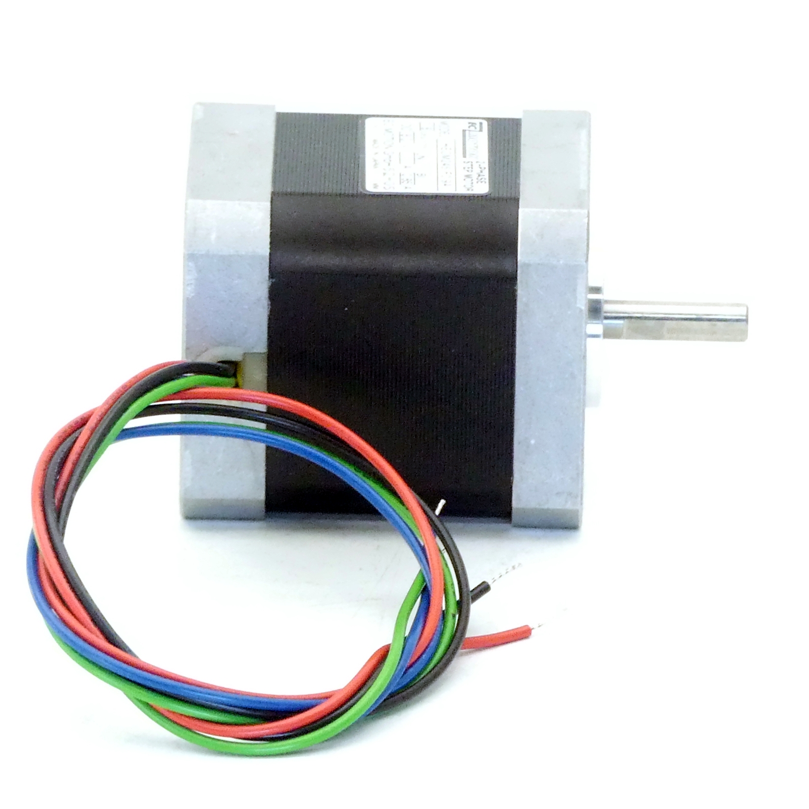 NEMA17 2-Phasen-Schrittmotor 1.8° 0.62Nm Litzen:4 0.85A Frontwelle:5mm  Neu OVP