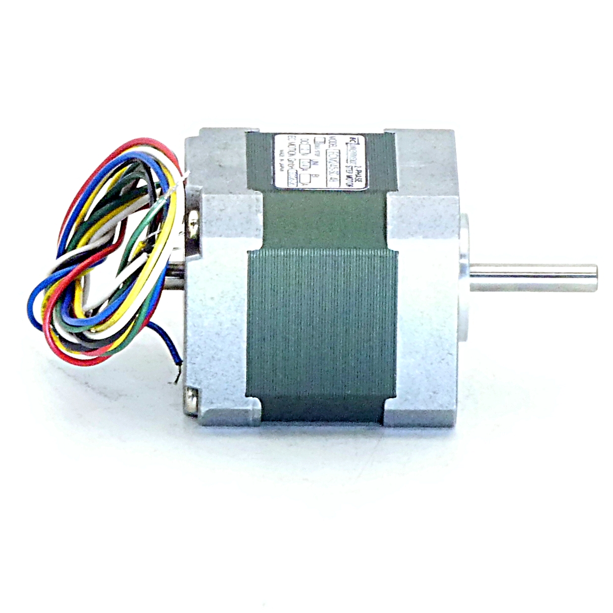 NEMA17 2-Phasen-Schrittmotor 1.8° 0.22Nm Litzen:6 0.4A 2-Wellenenden:5mm  Neu OVP