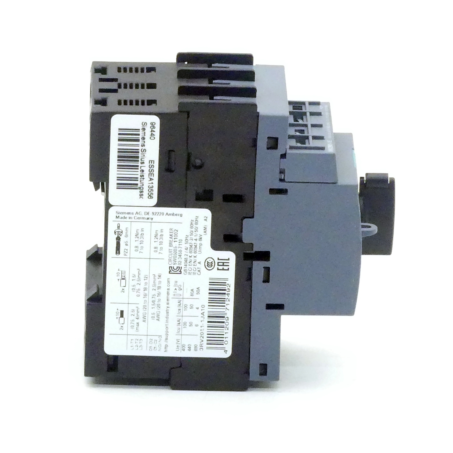 Motor protection switch Sirius  