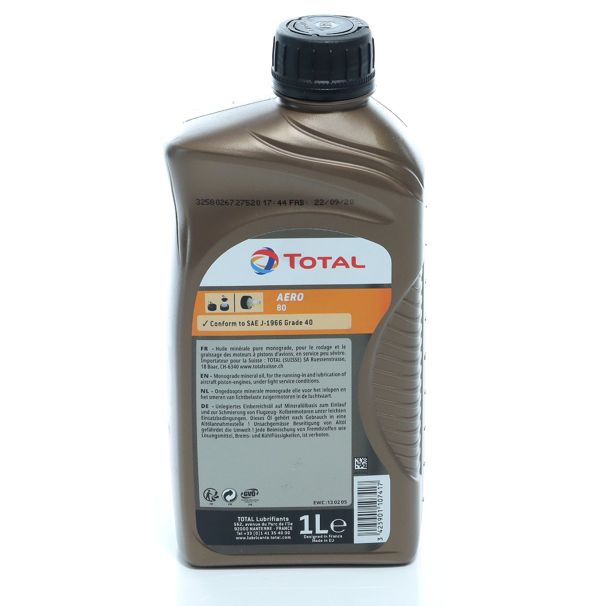 1-liter cans, 12 per case 213747 New FS