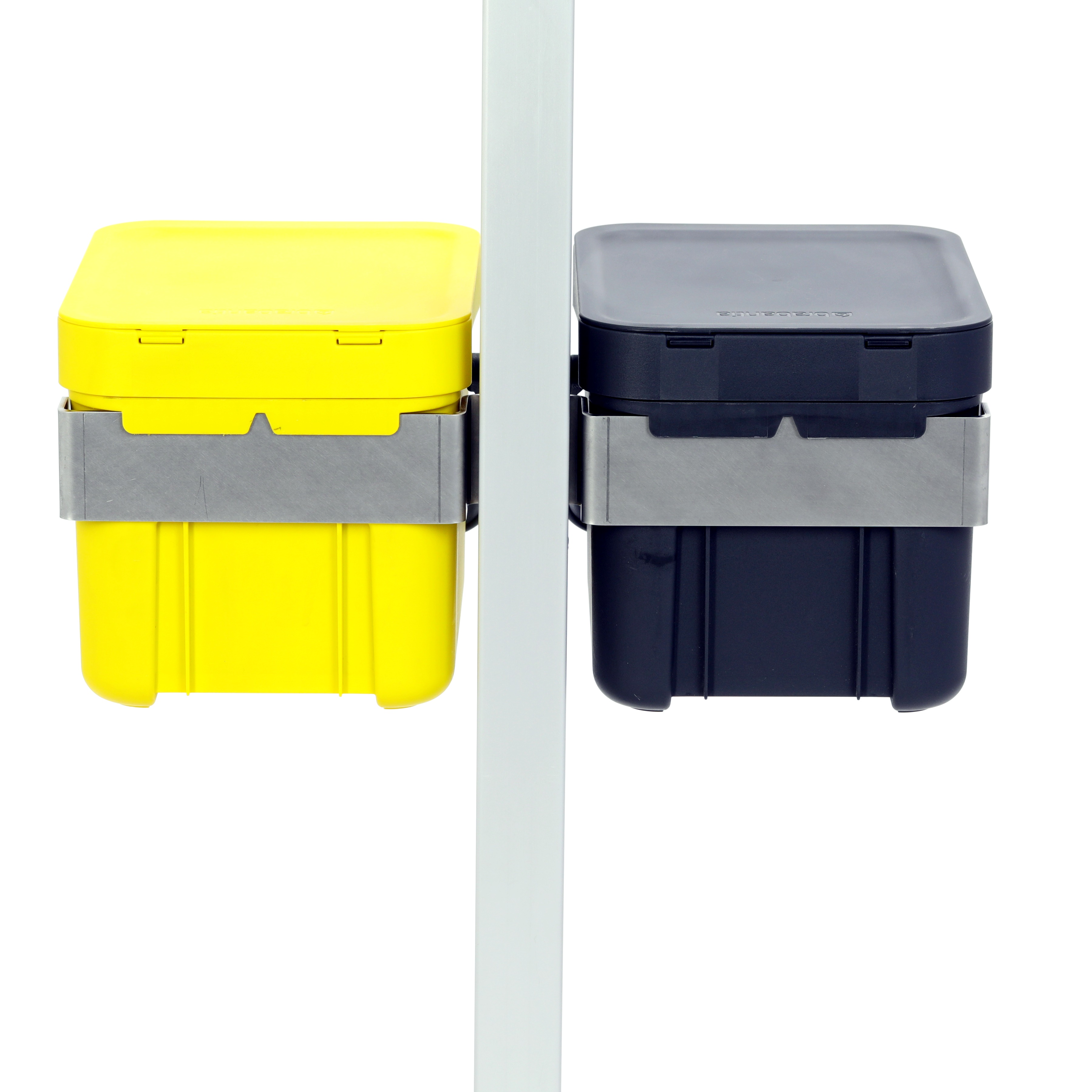 2 Pcs. Waste Container à 6 Liter with holder 