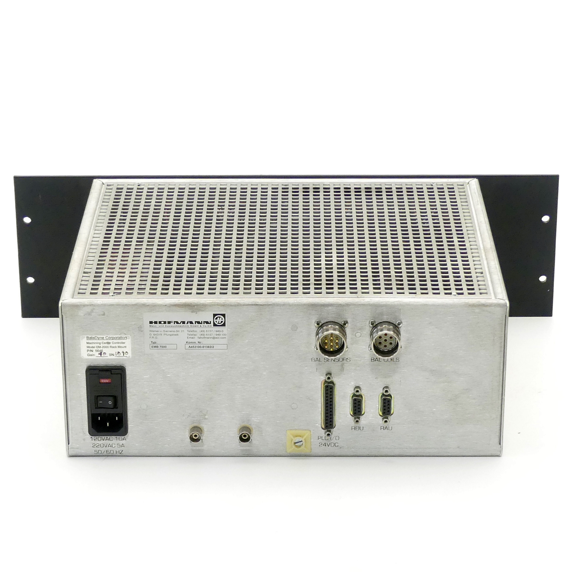 Machining center controller EM-2000 Rack Mount