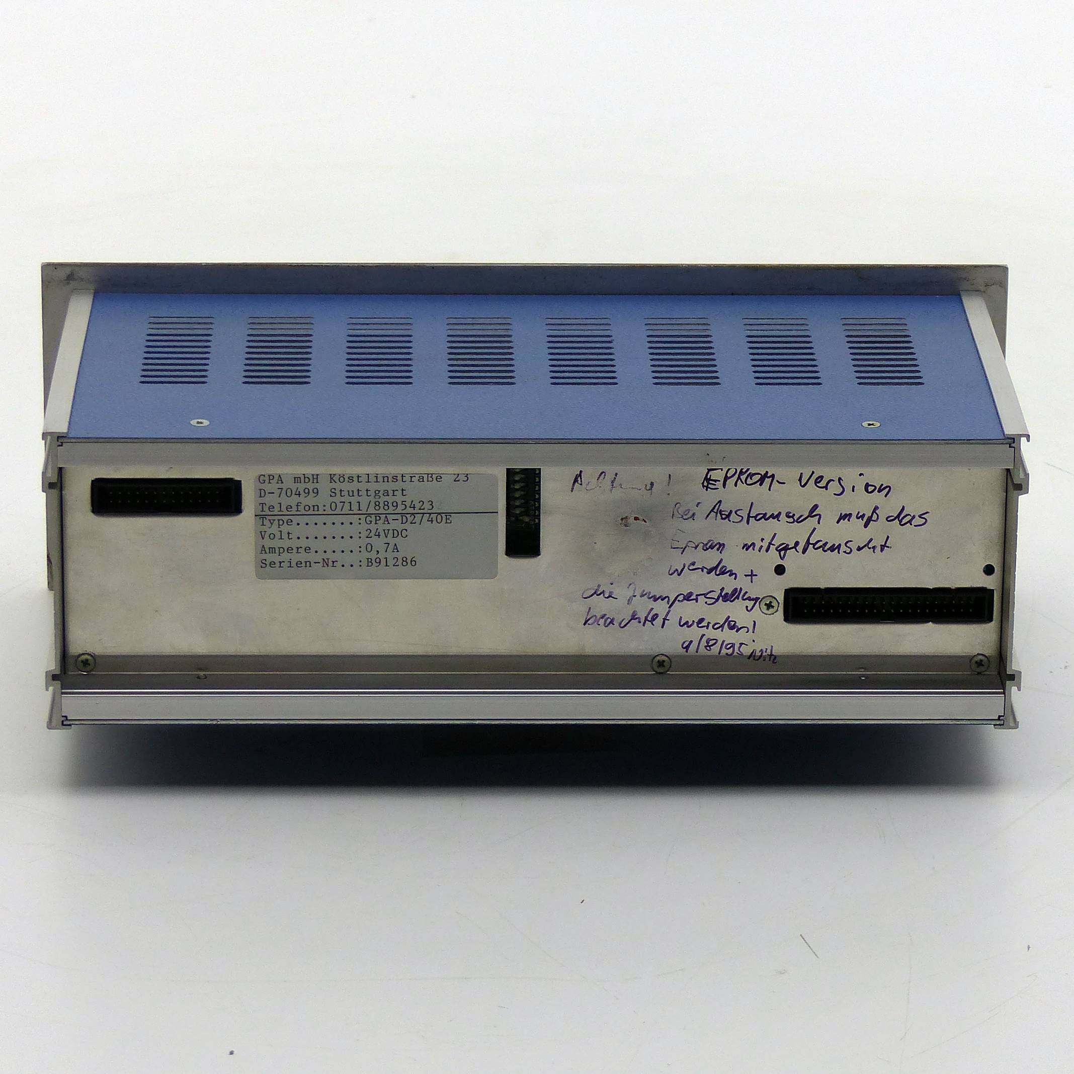 Text display with Controller