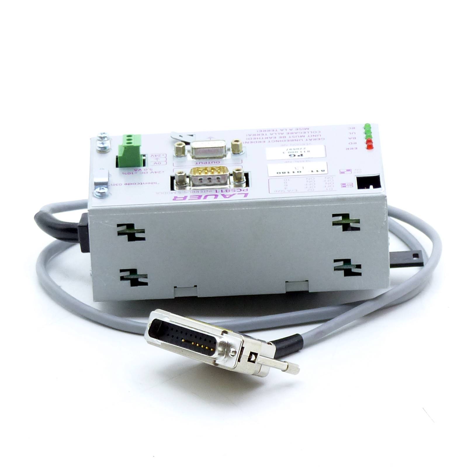 Interbus-S Modul mit Anschlußkabel