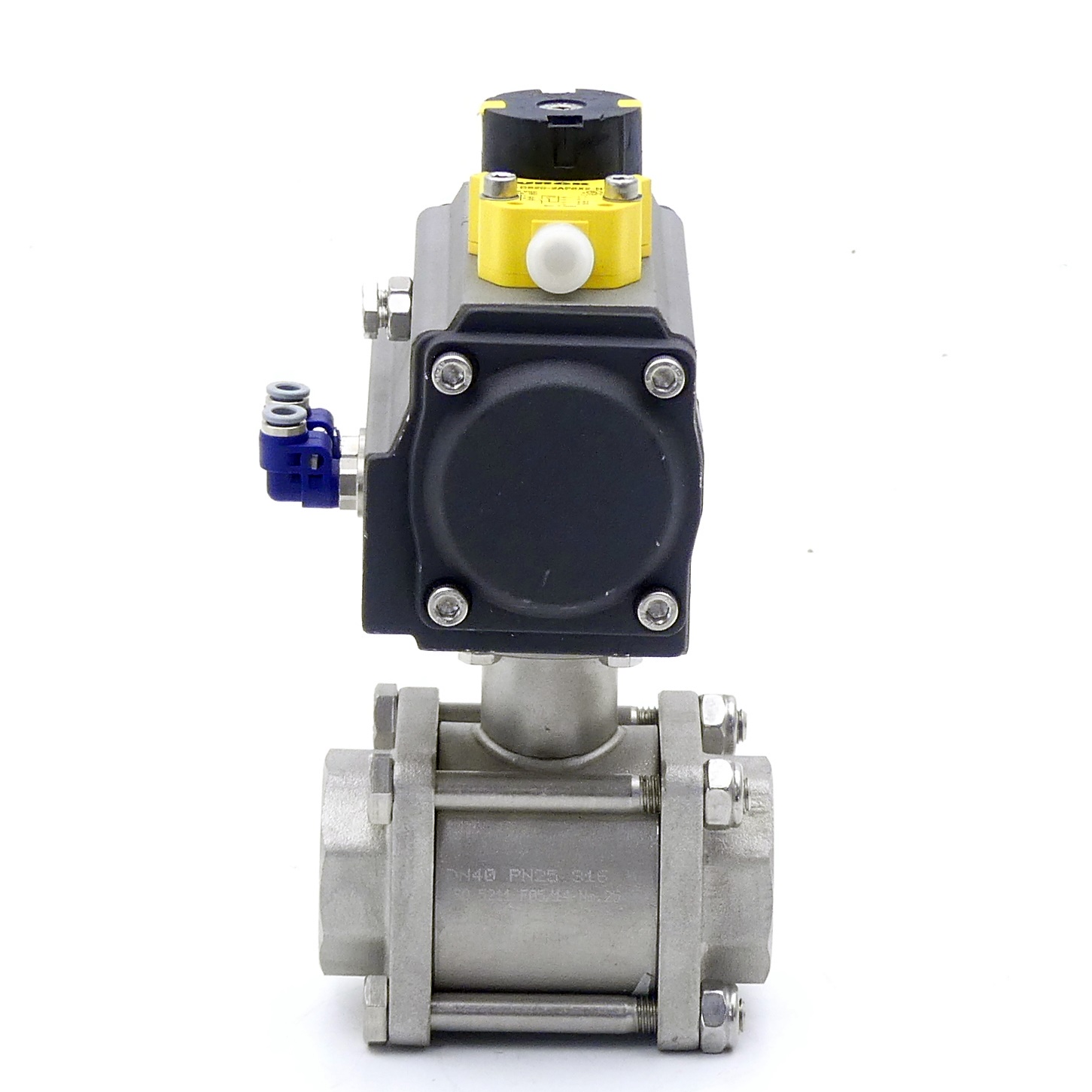 Pneumatic ball valve DN40 1 1/2" 