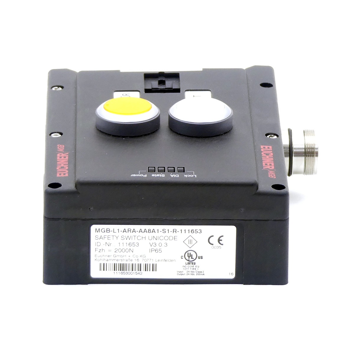 Safety Switch MGB-L1-ARA-AA8A1-S1-R 