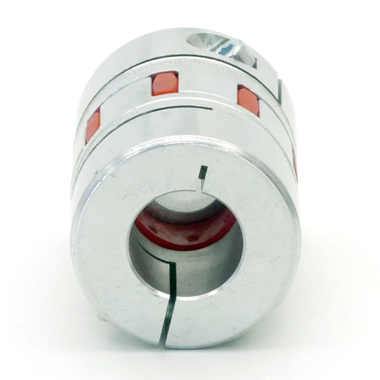 Claw coupling w. clamping hubs
