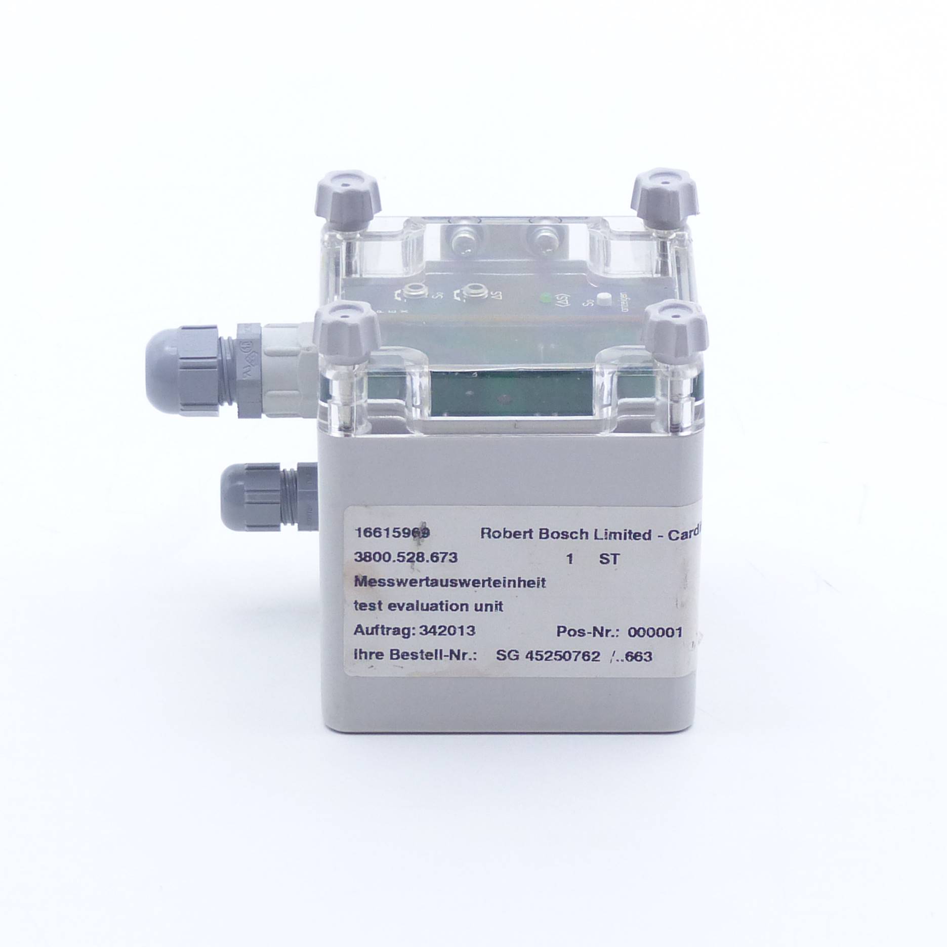 Test evaluation Unit