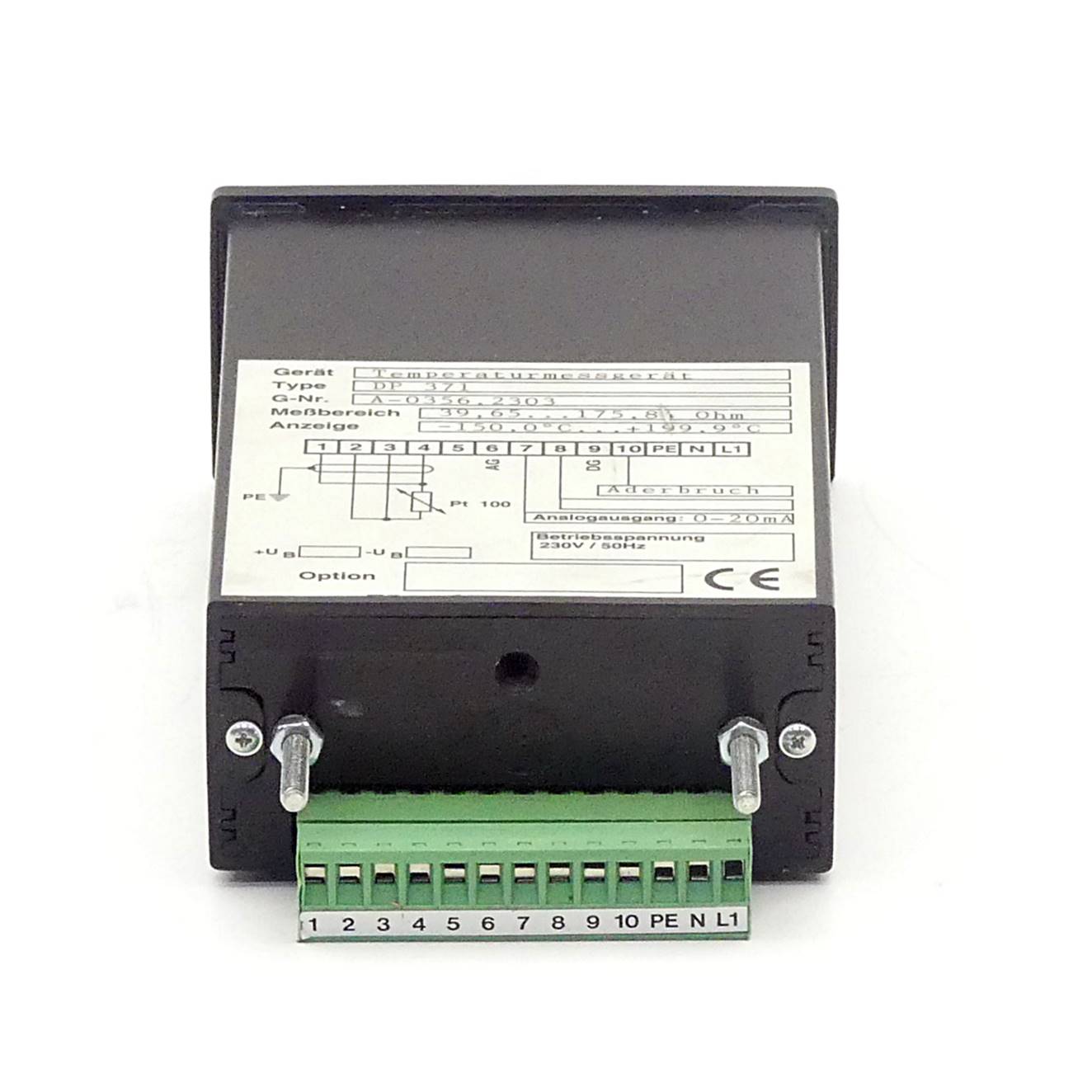 Temperaturmessgerät DP 371 