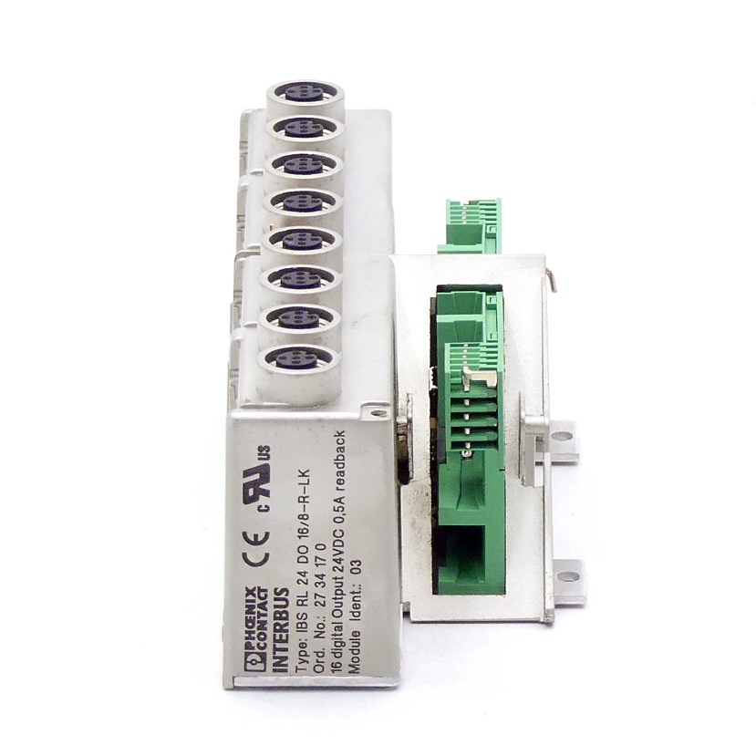 Dezentrales I/O-Gerät IBS RL 24 DO 16/8-R-LK