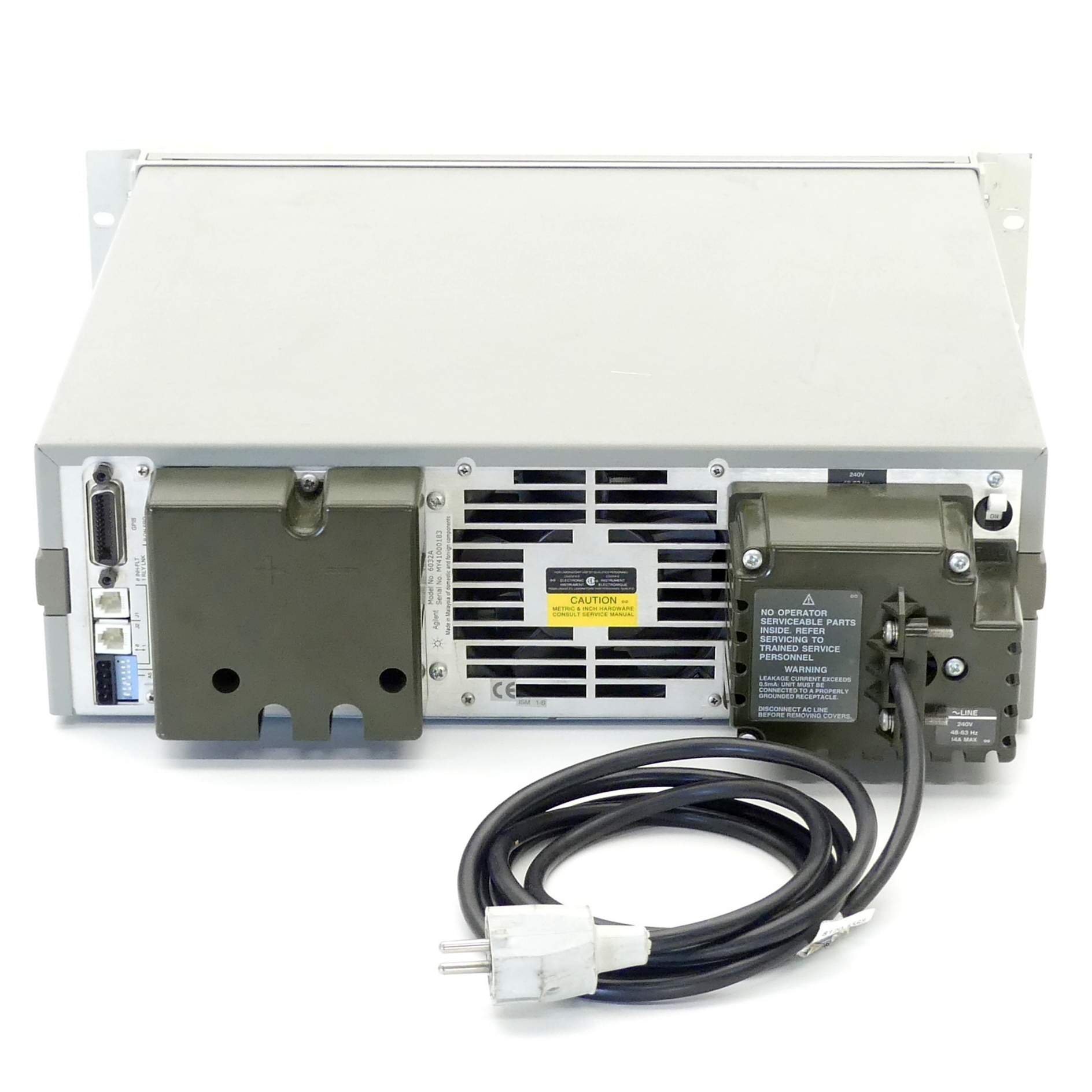 System autoranging DC power supply