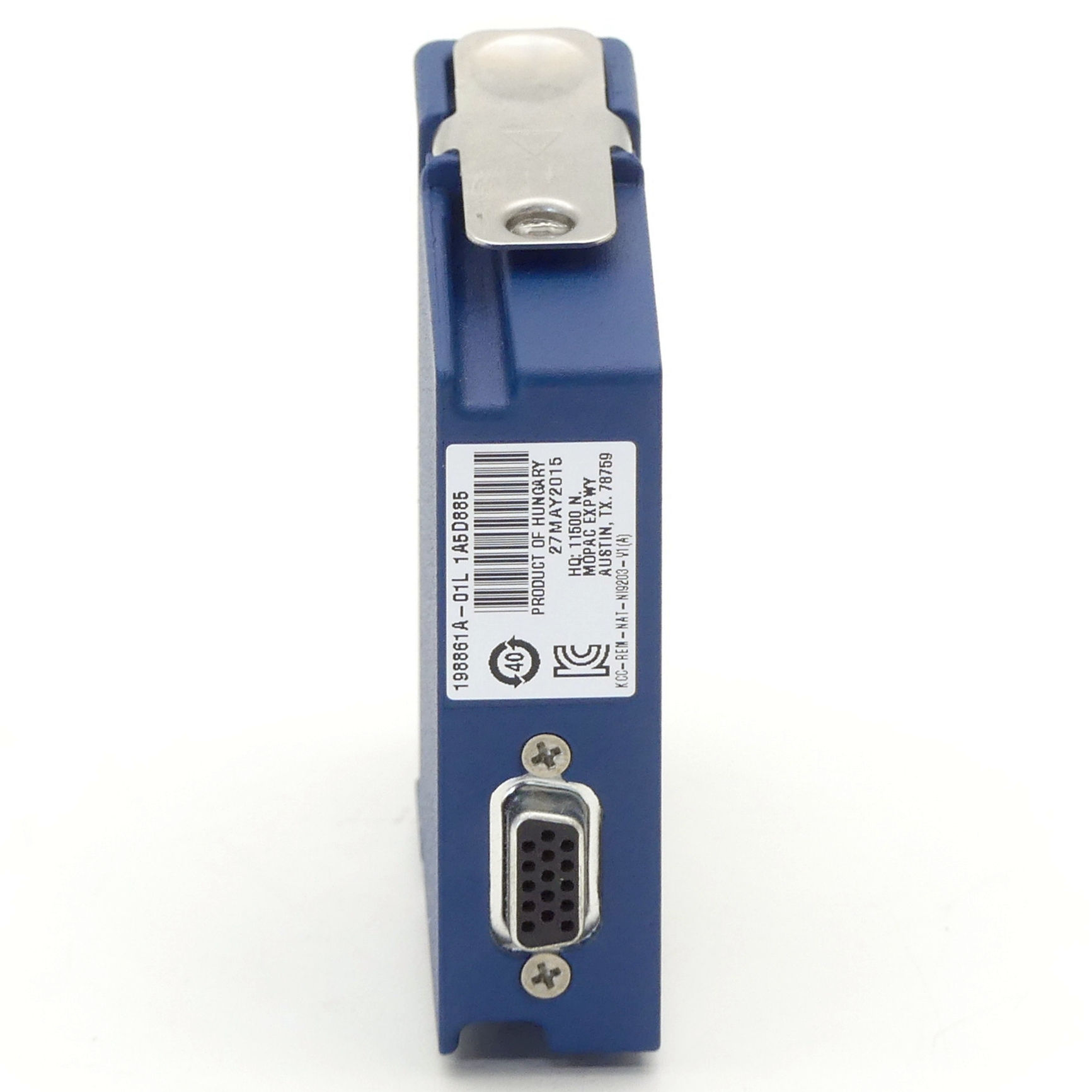 Current input module NI 9203